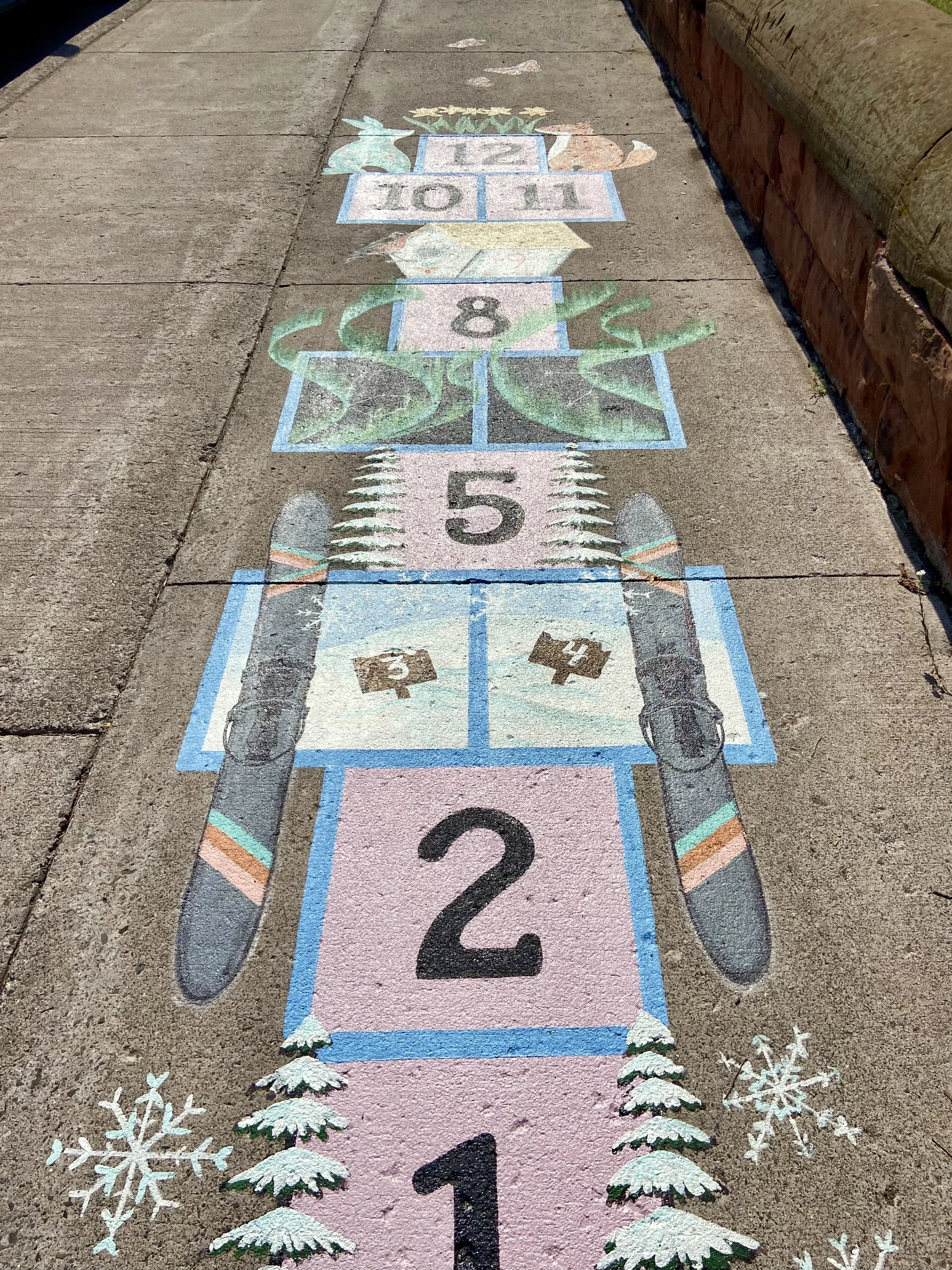 City of Hancock, MI -permanent hopscotch
