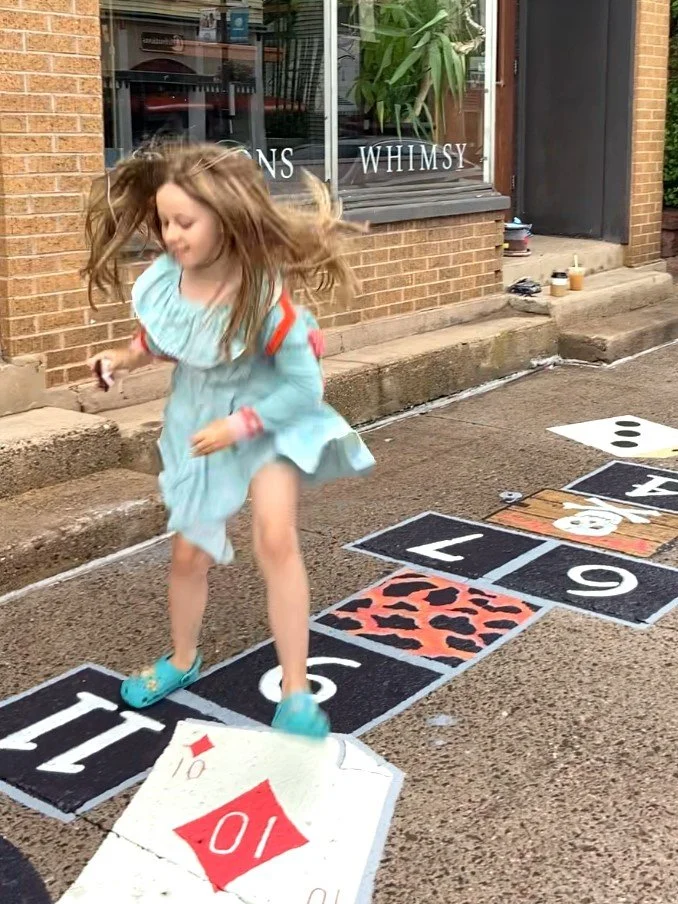 City of Hancock, MI - permanent hopscotch