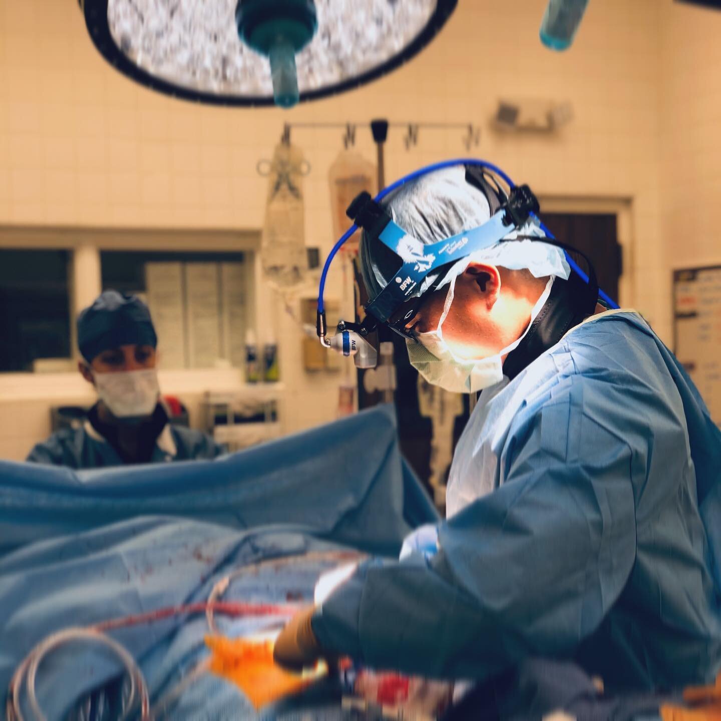 In my element doing what I love - correcting one spine at a time with minimally invasive techniques
