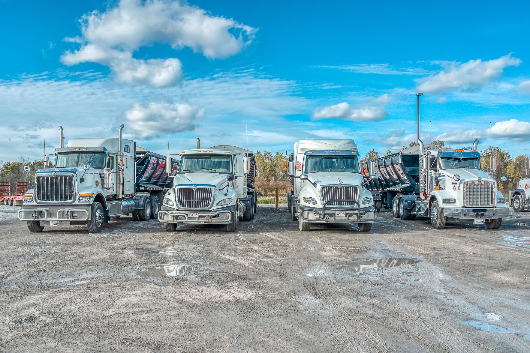 C and C Truck Line-up