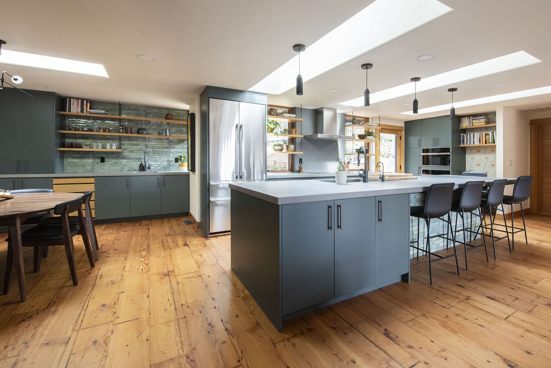 West Hills Modern Kitchen Remodel. Life Design Build, Architects. Bend, Oregon.