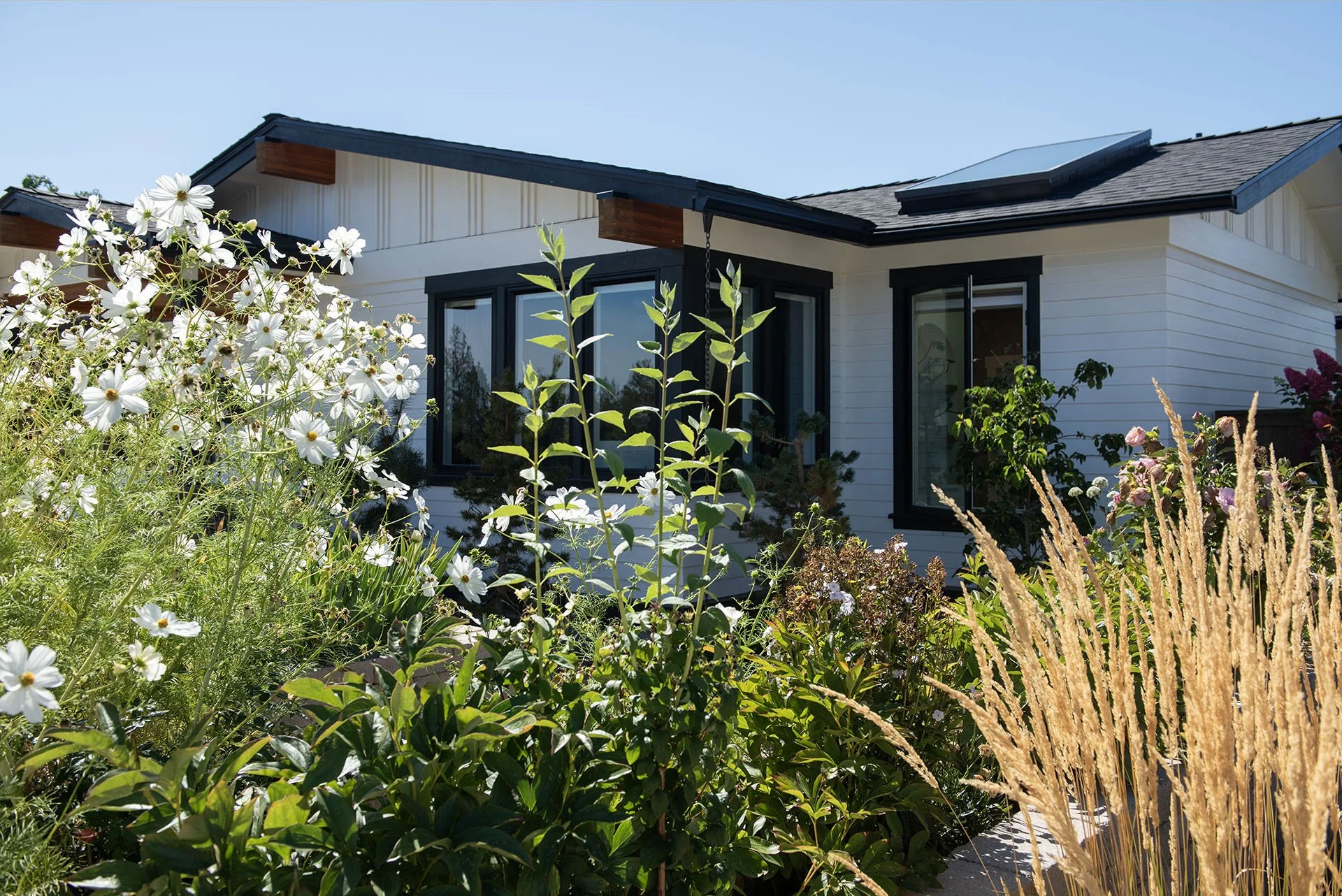 Boho Modern Primary/Master Bath Remodel and Addition. Life Design Build, Architects. Bend, Oregon.