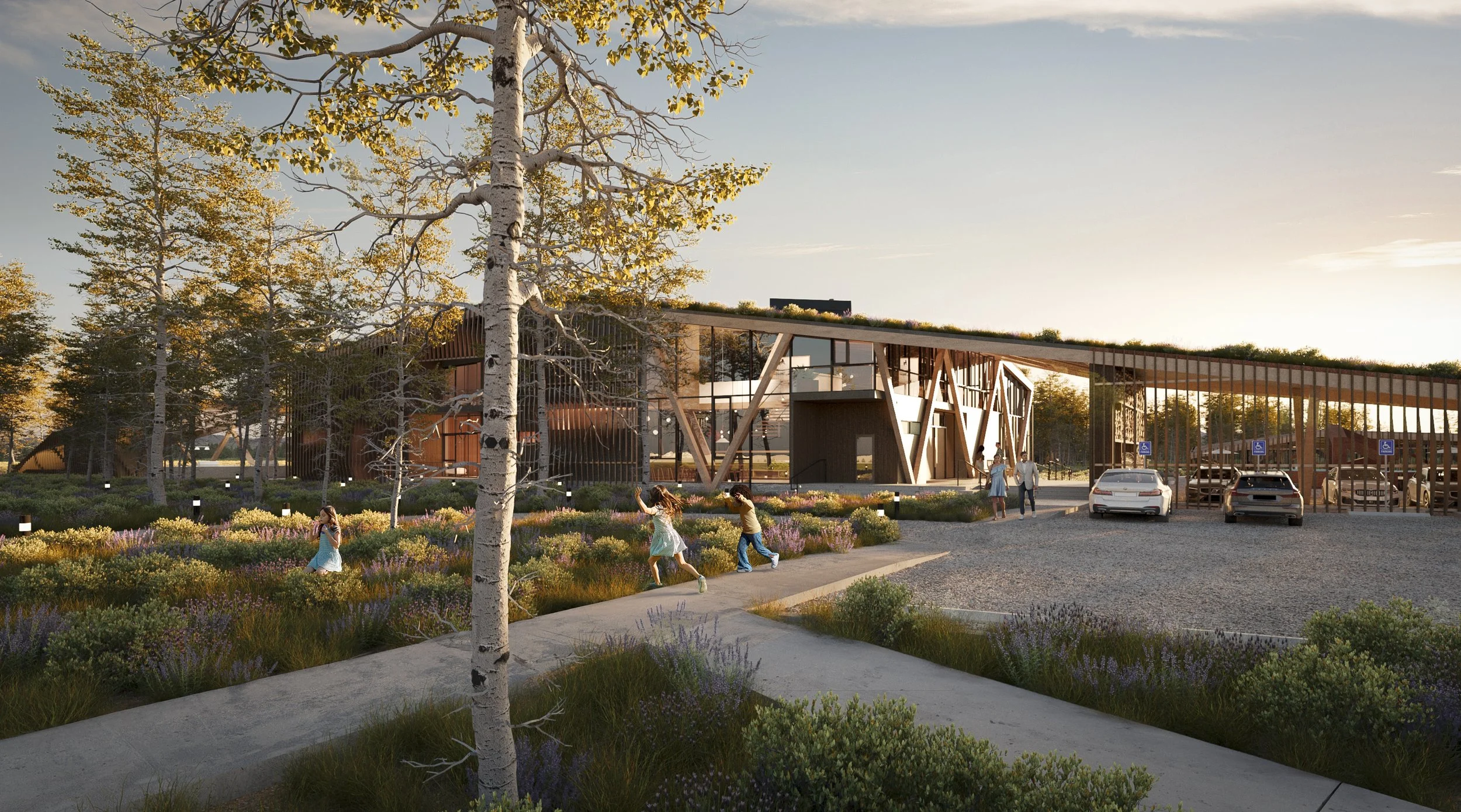 The Mount Bachelor Lodge + Spa. Life Architecture and Planning, Bend, Oregon.
