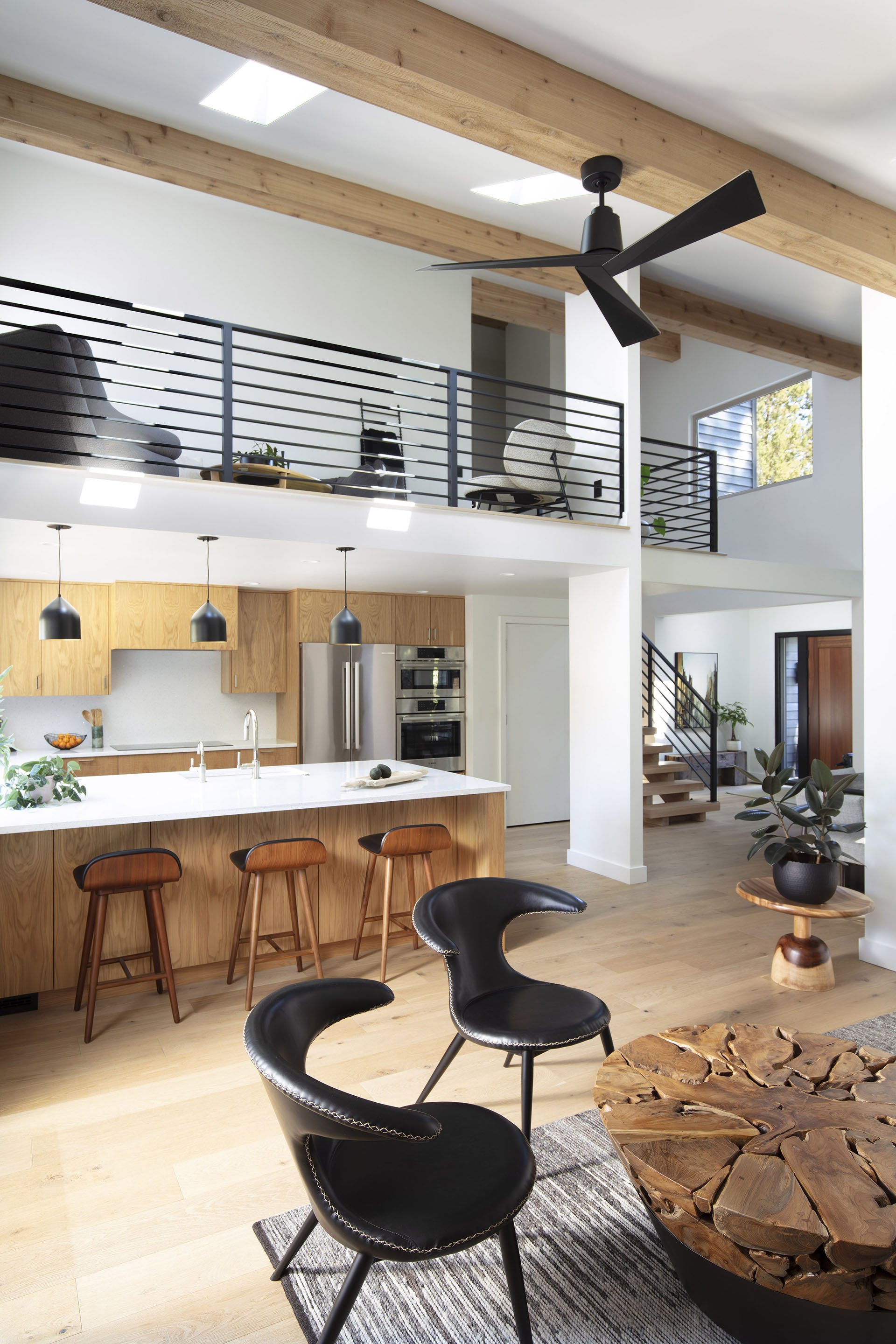 Kings Forest Full Home Modern Remodel. Life Design Build, Architects. Bend, Oregon.