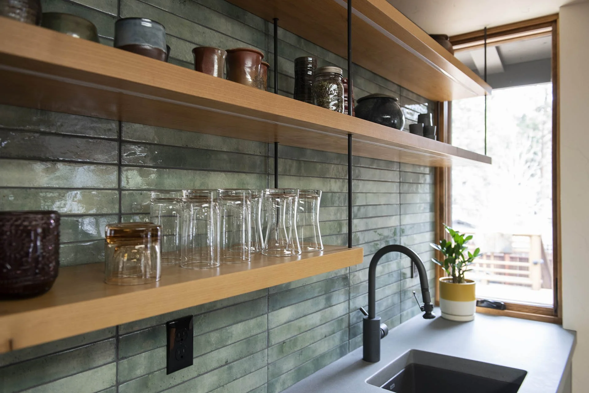 West Hills Modern Kitchen Remodel. Life Design Build, Architects. Bend, Oregon.