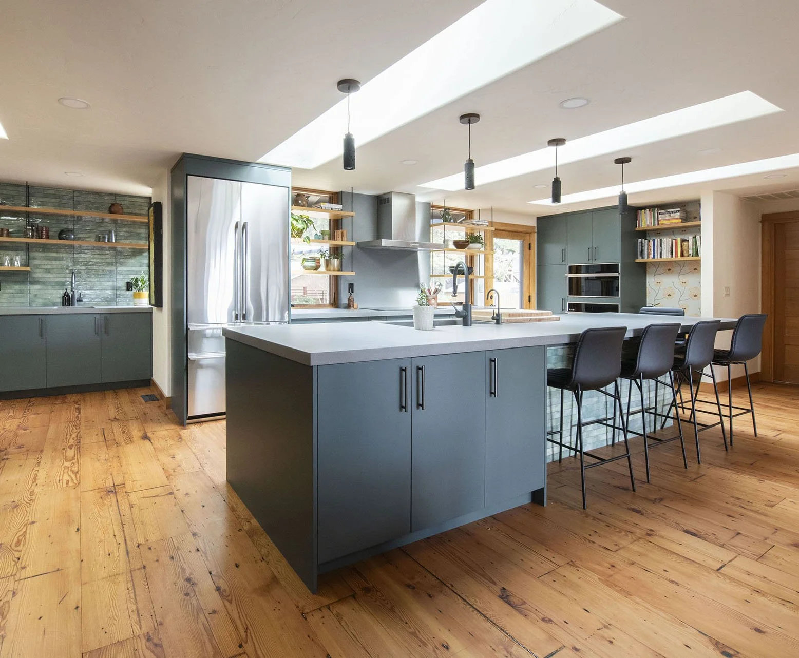 West Hills Modern Kitchen Remodel. Life Design Build, Architects. Bend, Oregon.