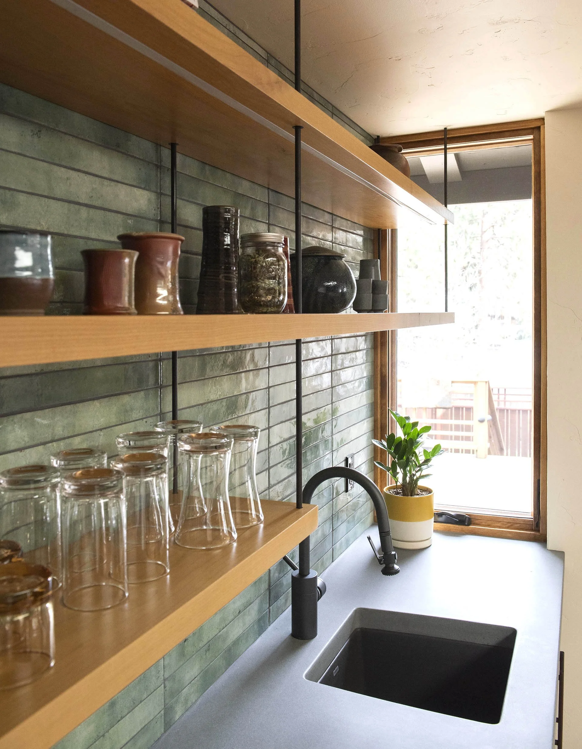 West Hills Modern Kitchen Remodel. Life Design Build, Architects. Bend, Oregon.