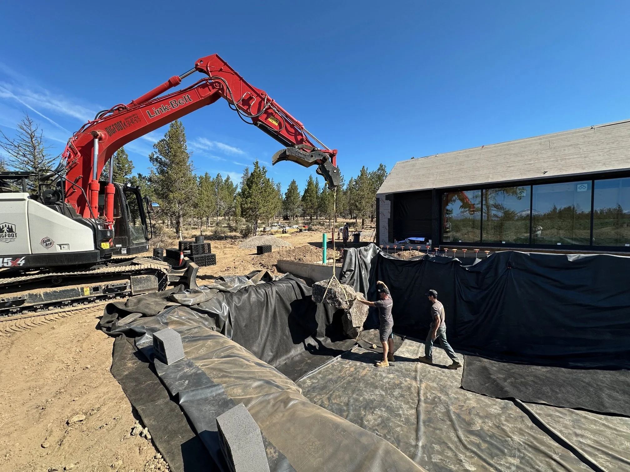 Modern Custom Home and Retreat Construction Photos. Life Design Build, Architects. Bend, Oregon.