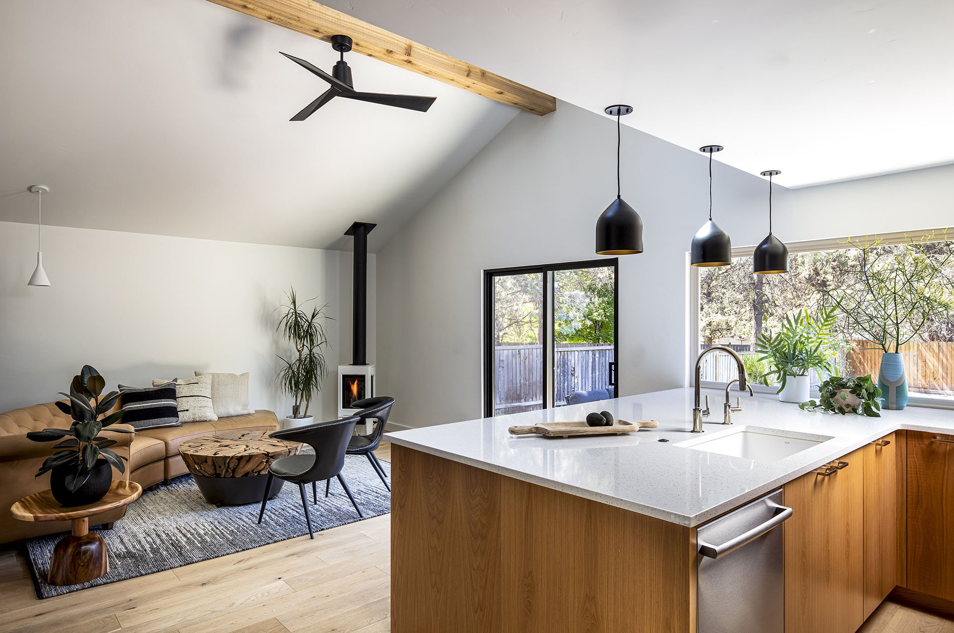 Kings Forest Full Home Modern Remodel. Life Design Build, Architects. Bend, Oregon.