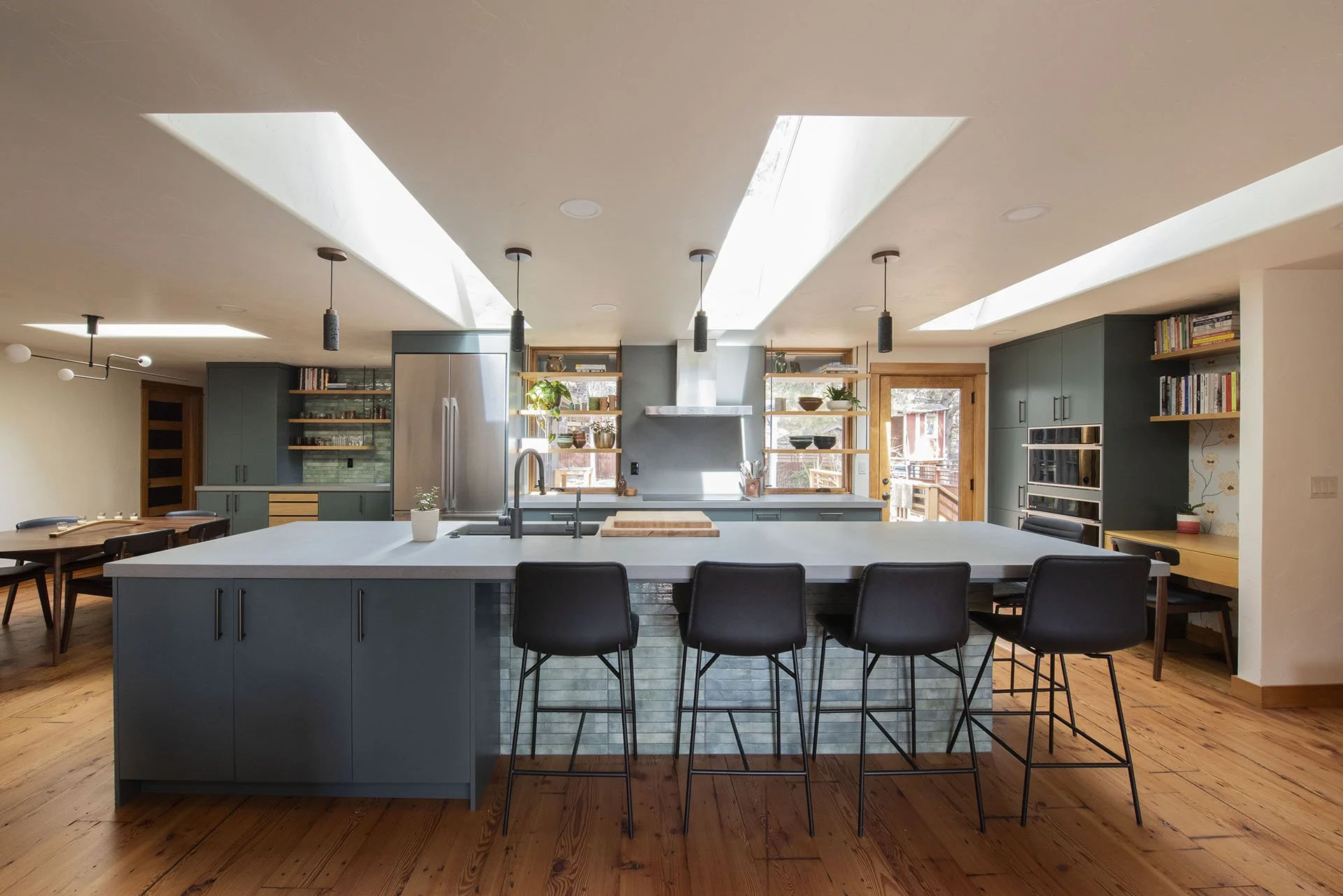 West Hills Modern Kitchen Remodel. Life Design Build, Architects. Bend, Oregon.