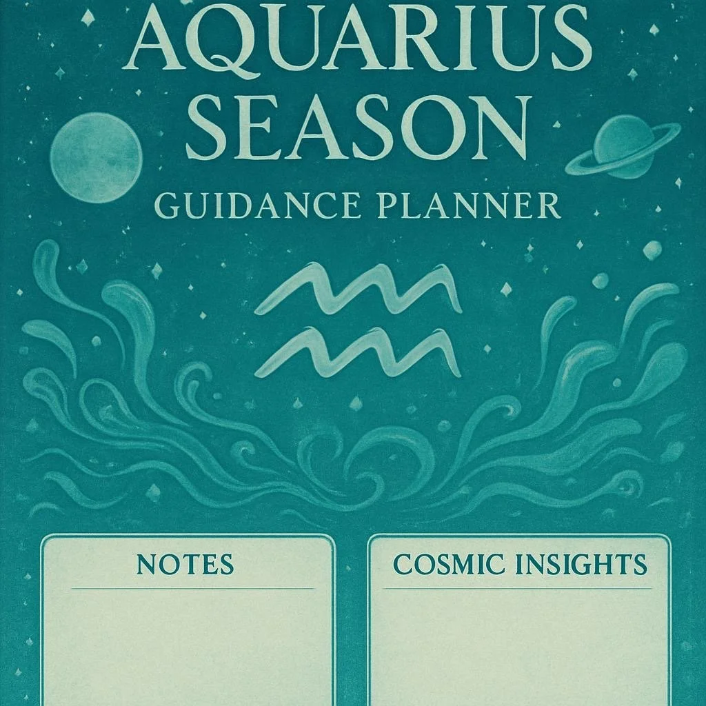 Aquarius Season 2026 Guidance Planner