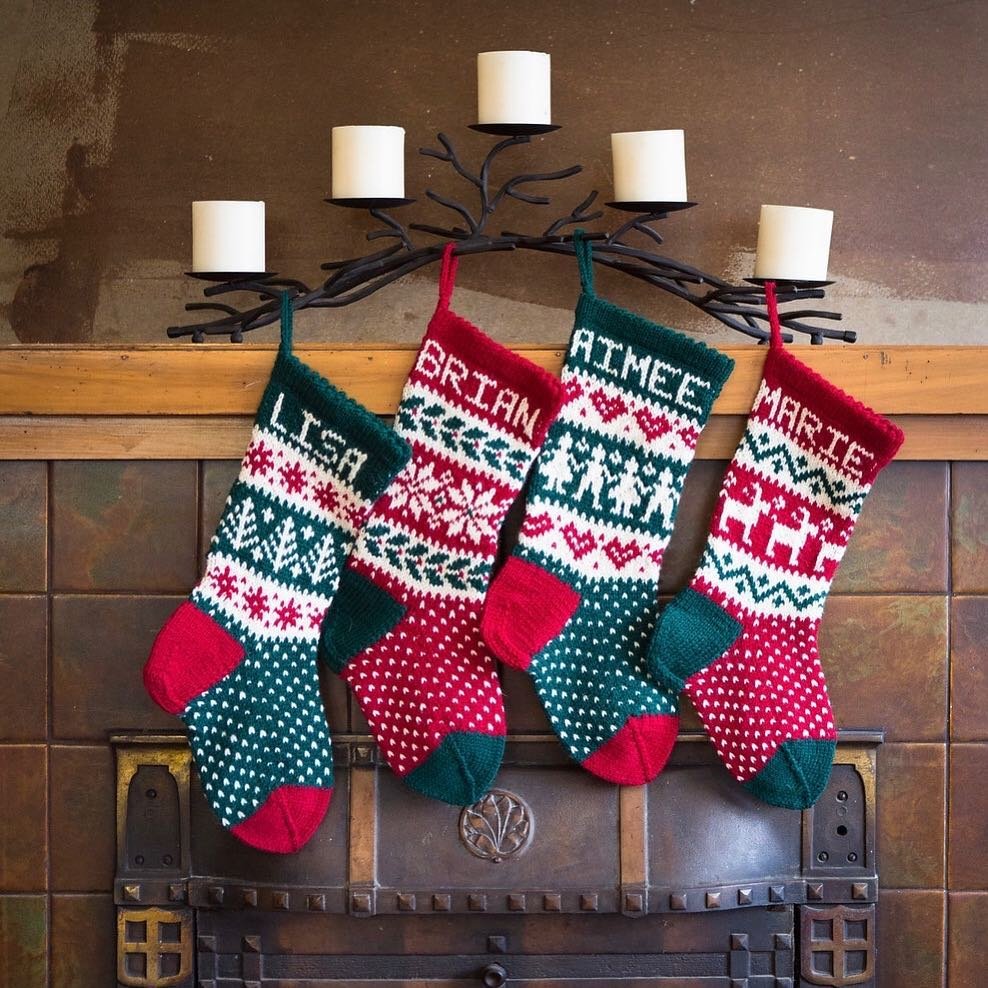 Christmas Stocking Pattern Variety Pack — Basque Knitter