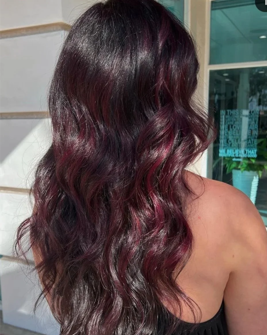 After: Rich Red Gloss