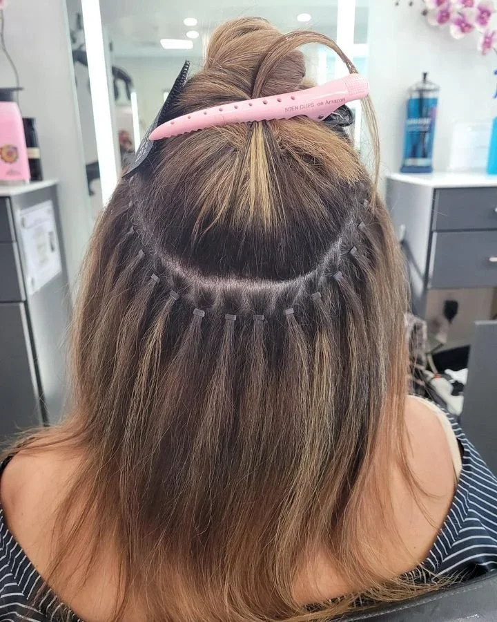 hair extensions before with clips.webp