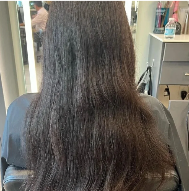Before: Faded Brunette