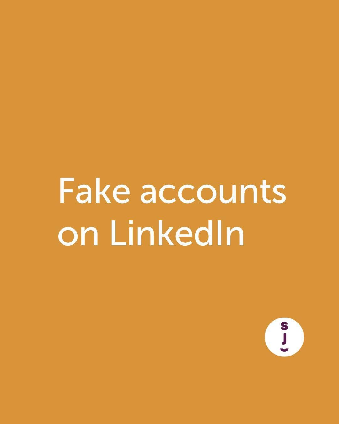 🚨Fake accounts on LinkedIn🚨⁠
⁠
Are you receiving many connection requests from people whose accounts look dodgy? Have they set up an account with no photos, random names, or job titles?⁠
⁠
Here are a few ways you can spot fake accounts:⁠
⁠
👉 There