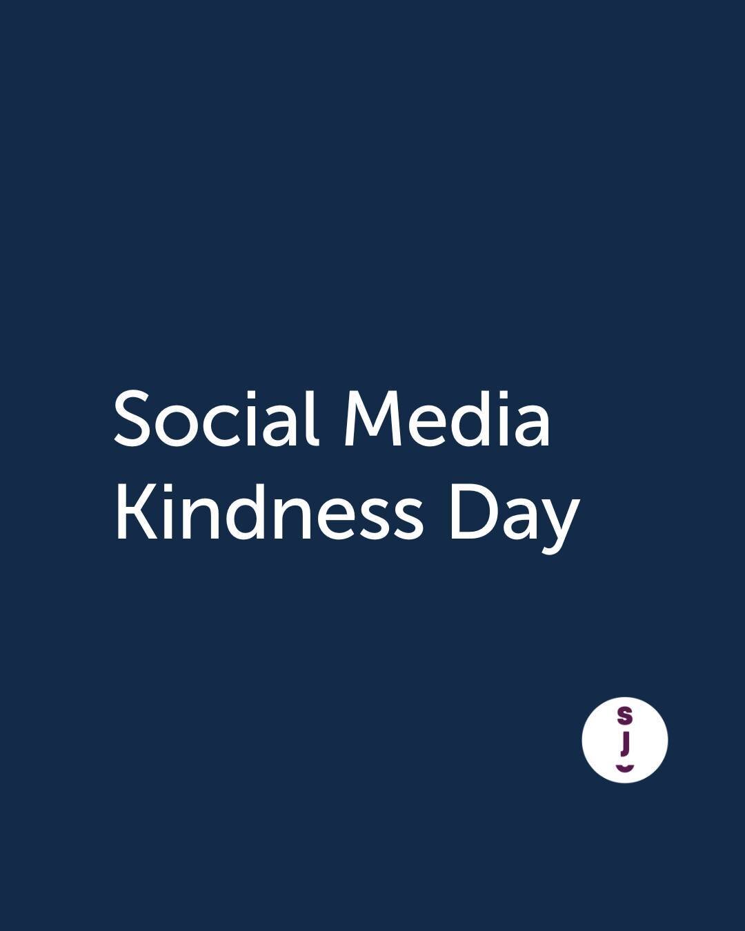 Today is Social Media Kindness Day 🤗⁠
⁠
It&rsquo;s about making social media a kinder place for all. Here are some great ways to be kind today on social media:⁠
⁠
🌼 Random acts of kindness⁠
🌼 Give compliments⁠
🌼 Share someone&rsquo;s post or prof