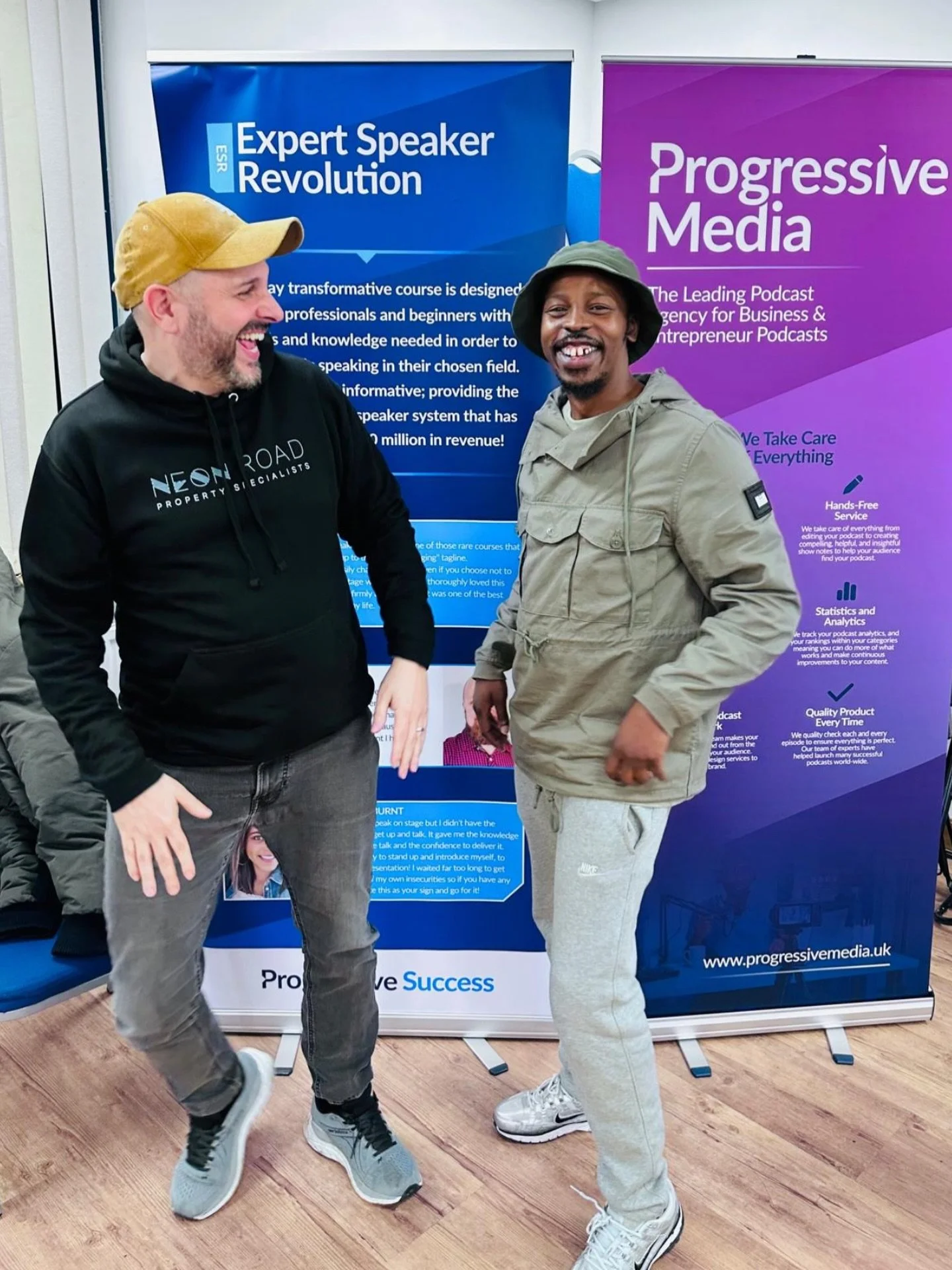 6 years ago, this absolute champion sat next to me, on my left, in a room of hundreds at a massive conference centre for a &pound;1 serviced accommodation and property crash course.

His cousin bailed last minute, leaving an empty chair&hellip;which 