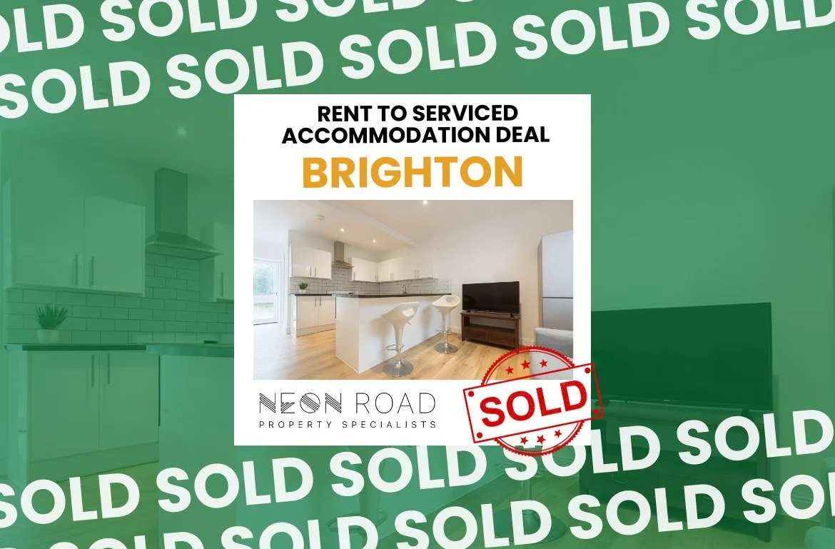 💥SOLD - RENT TO SERVICED ACCOMMODATION DEAL - BRIGHTON💥

One more fantatsic Airbnb deal off the market - a beautiful 6 bedroom house in Brighton!

This proves that action beats waiting every time 🔥🏙️ 

Send a DM if we can help you secure deals li
