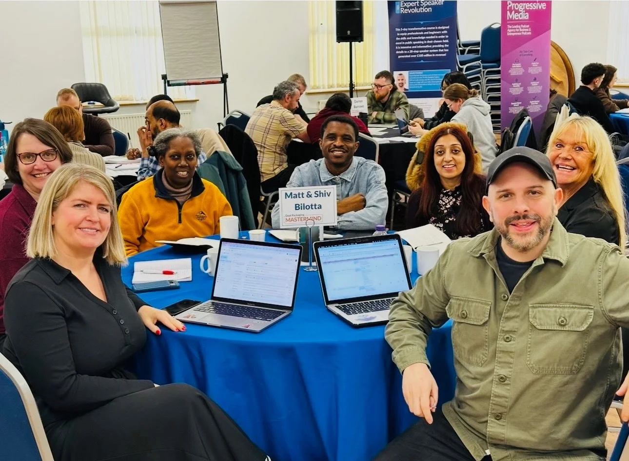 Siobhan and I were mentoring at Progressive Property again recently&hellip;not from a stage, not on a Zoom call, but side by side with investors and students who are actually building proper wealth 💼💸

No &ldquo;get rich quick&rdquo; nonsense 🚫
Ju