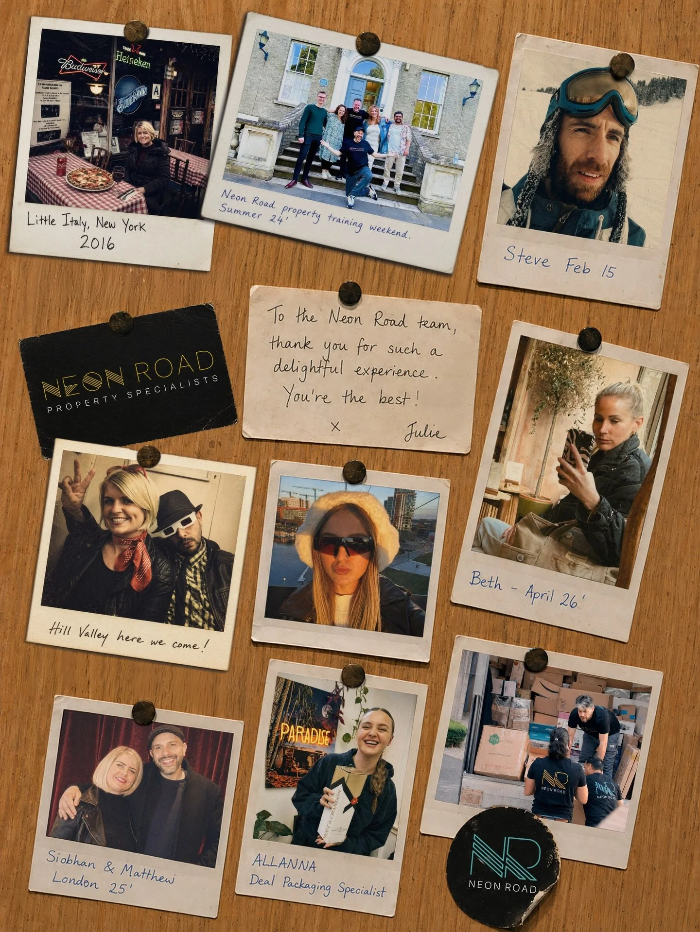 Family-run from day one.

Built on adventure, massive risk-taking, late-night learning, staging days, and saying yes to opportunities. From property training weekends and constant networking to business road trips and multi-mile site visits, everythi