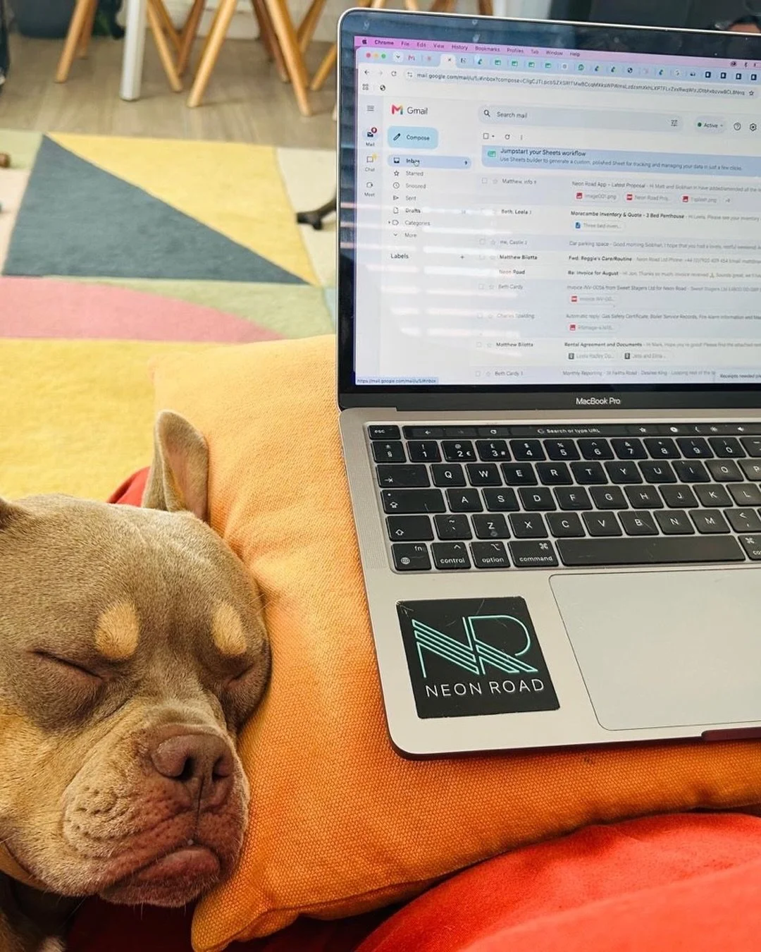 Working from home has its perks! 😴