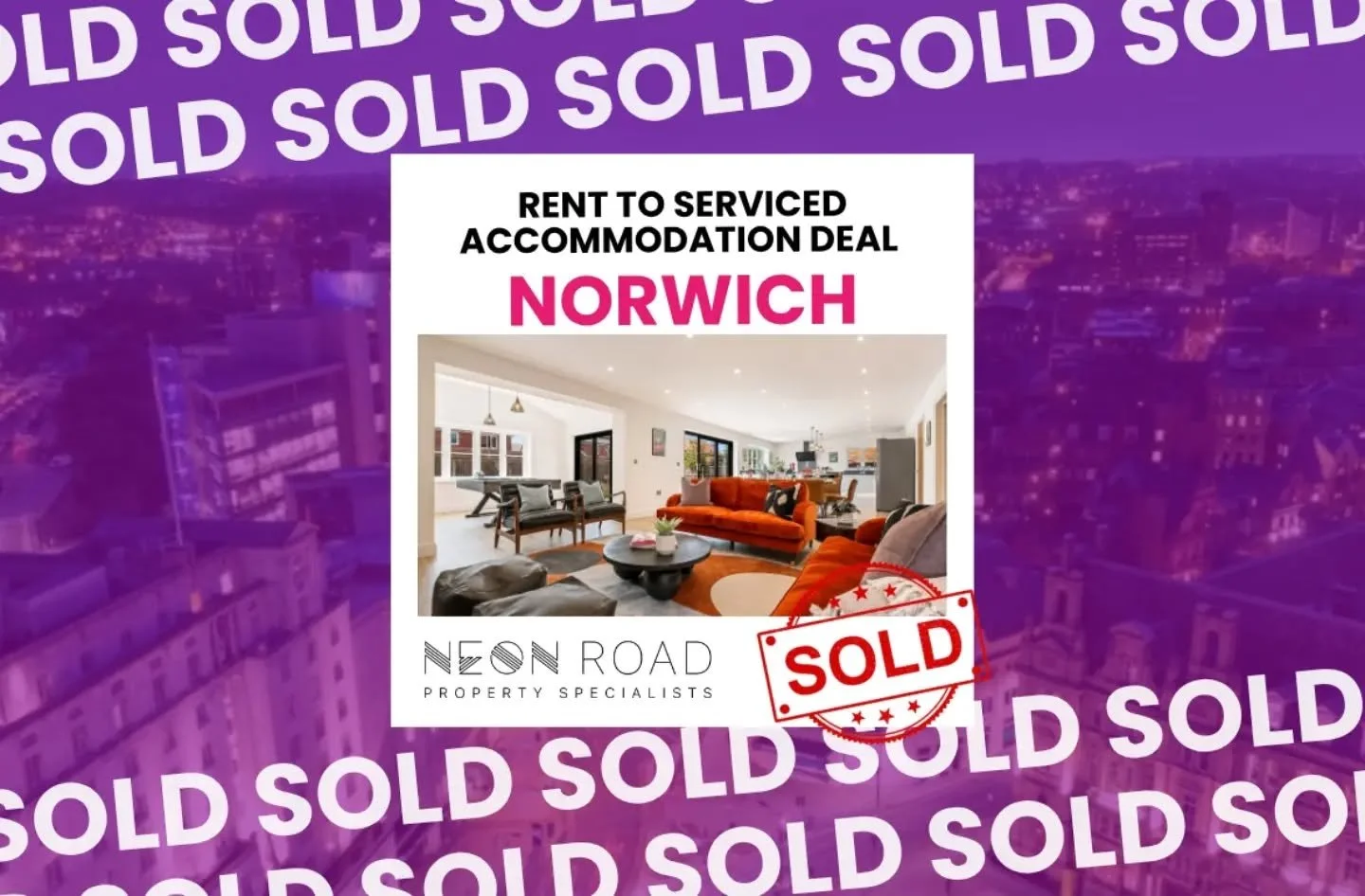 🔥 SOLD | STANDOUT NORWICH OPPORTUNITY

Another great deal sourced, secured and sold by the Neon Road team. ⚡️

This large Norwich property had exactly what we look for in a strong serviced accommodation opportunity: space, flexibility and plenty of 