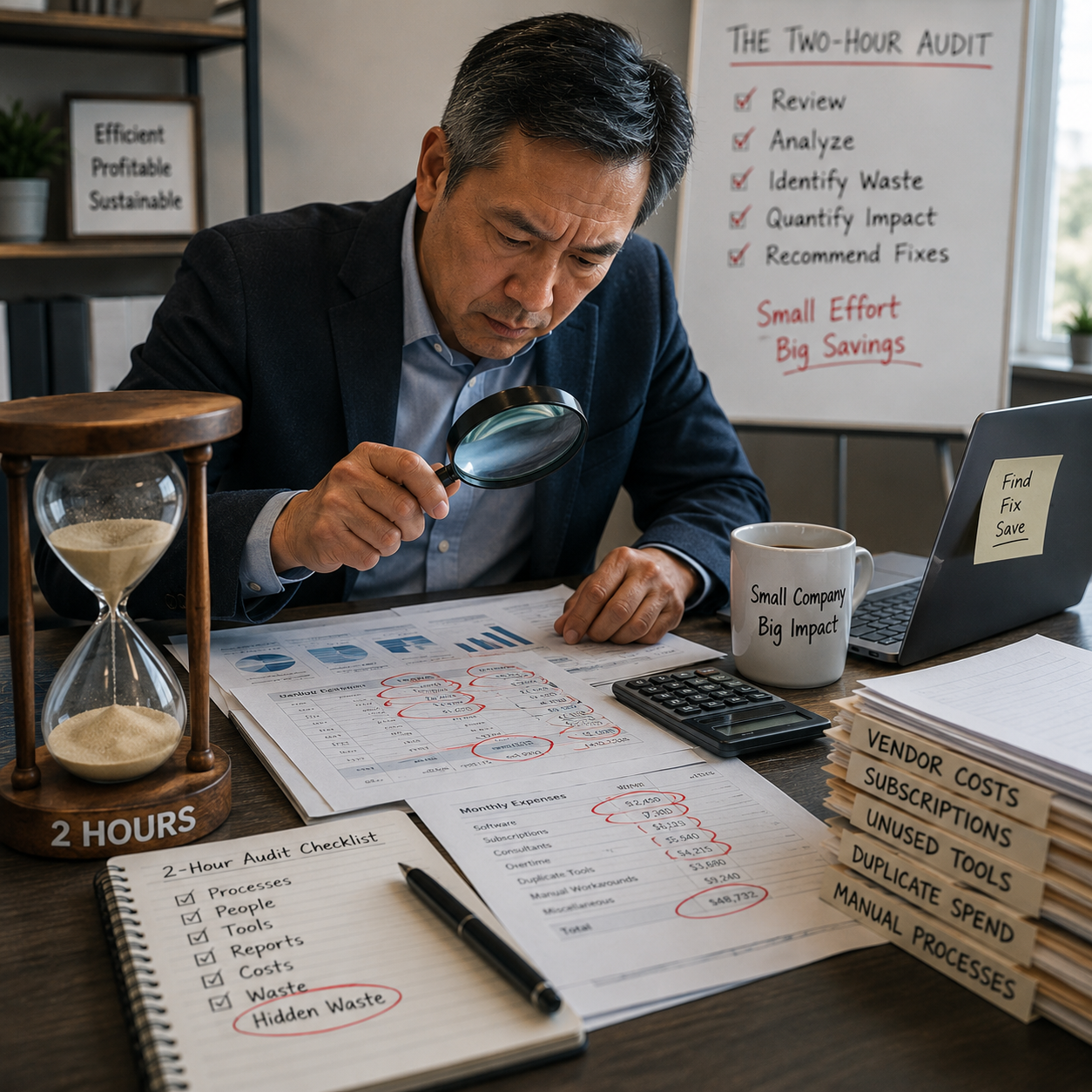 The Two-Hour Audit: Finding Hidden Waste in a Small Company