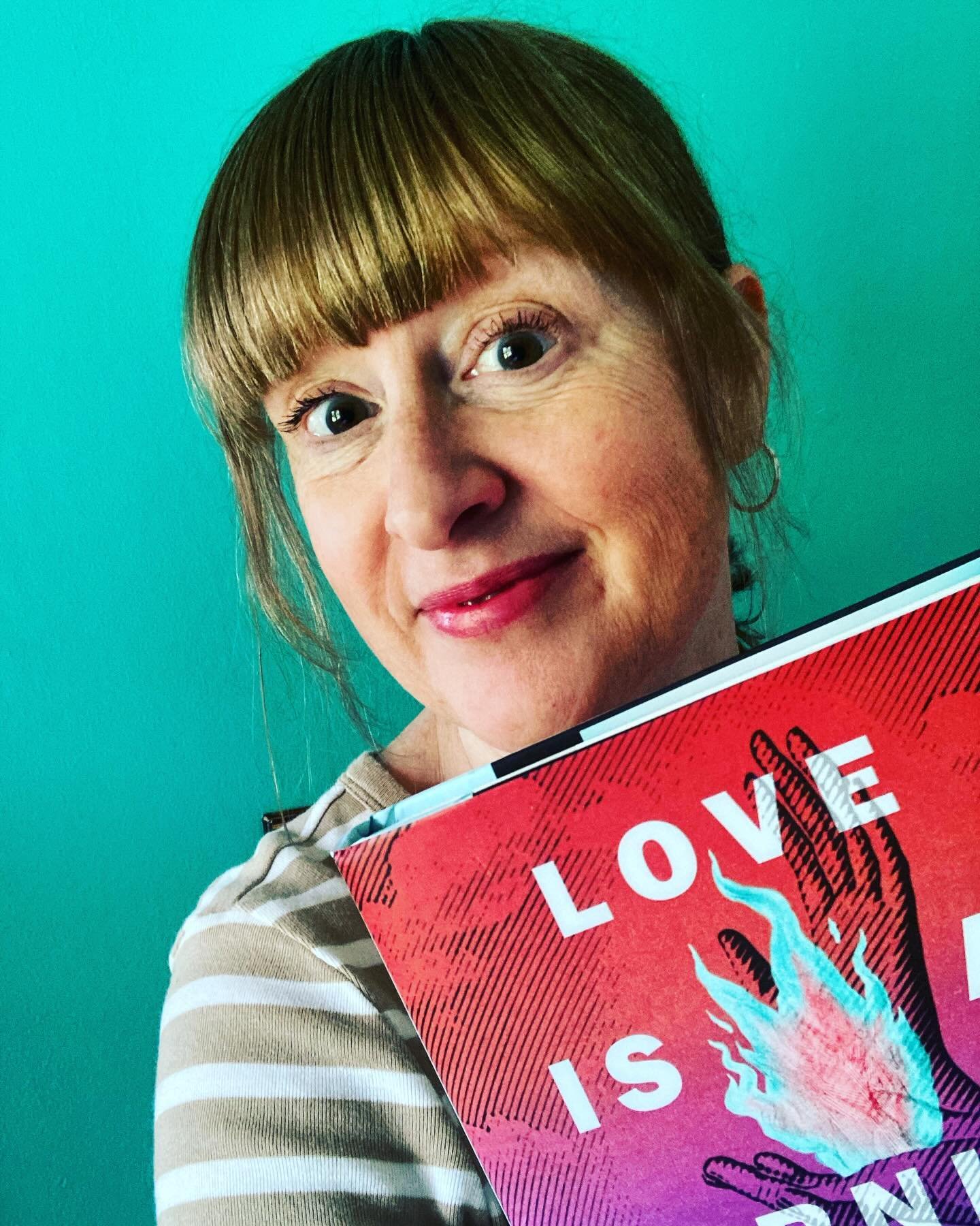 Felt cute, might delete later, but come out TONIGHT to @powellsbooks to see this book&rsquo;s goddess, @ninastpierre, in convo with @sierracmurdoch! LIABT, sunshine, Nina, what more could a Portlander want! See you there! ❤️🔥📕