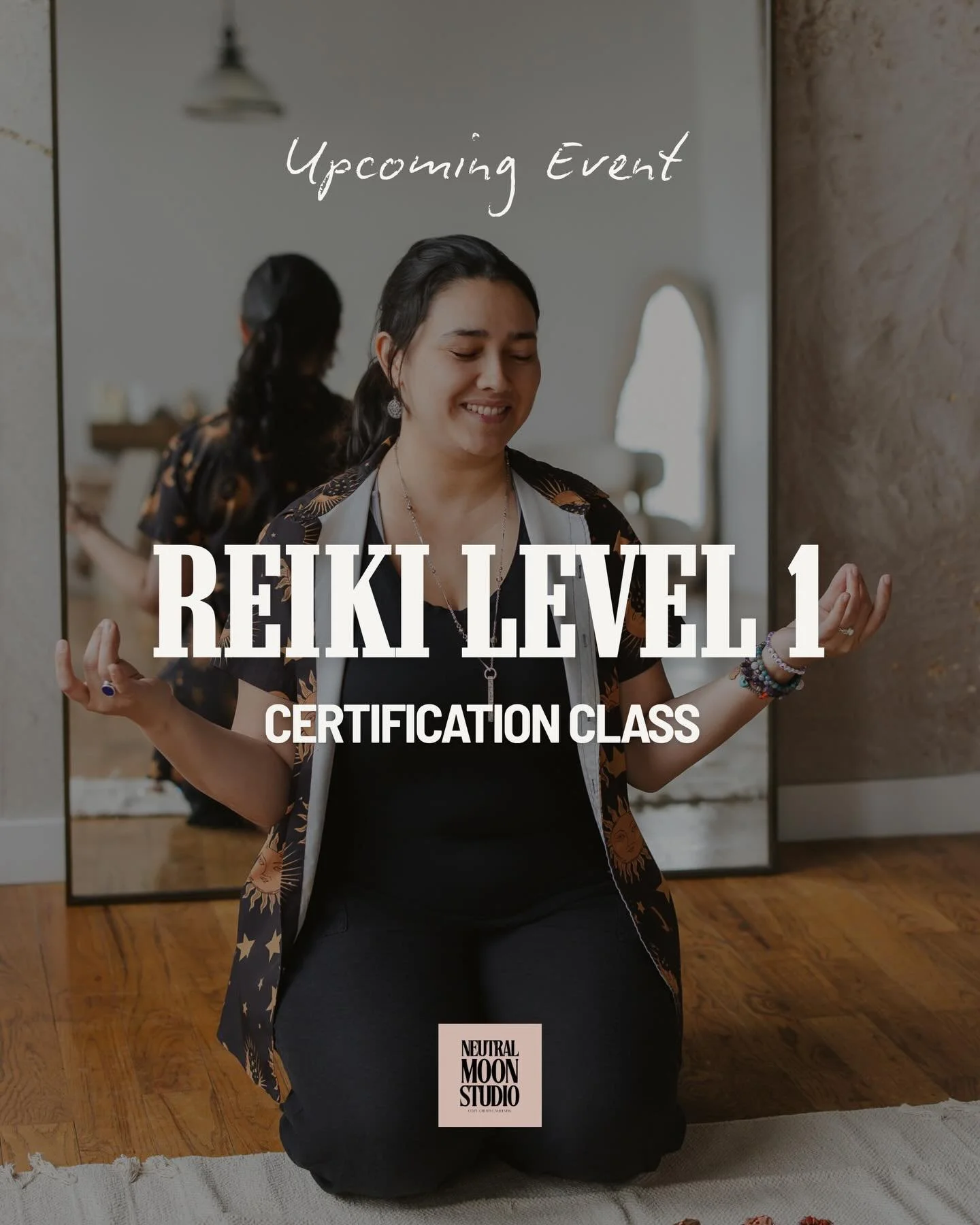 This Saturday April 25 come get Reiki Level I certified ✨

If you&rsquo;ve been curious about energy work and ready to deepen your healing practice, this is for you. 

You&rsquo;ll be introduced to the foundations of Reiki by @rachelc.reiki and @deer