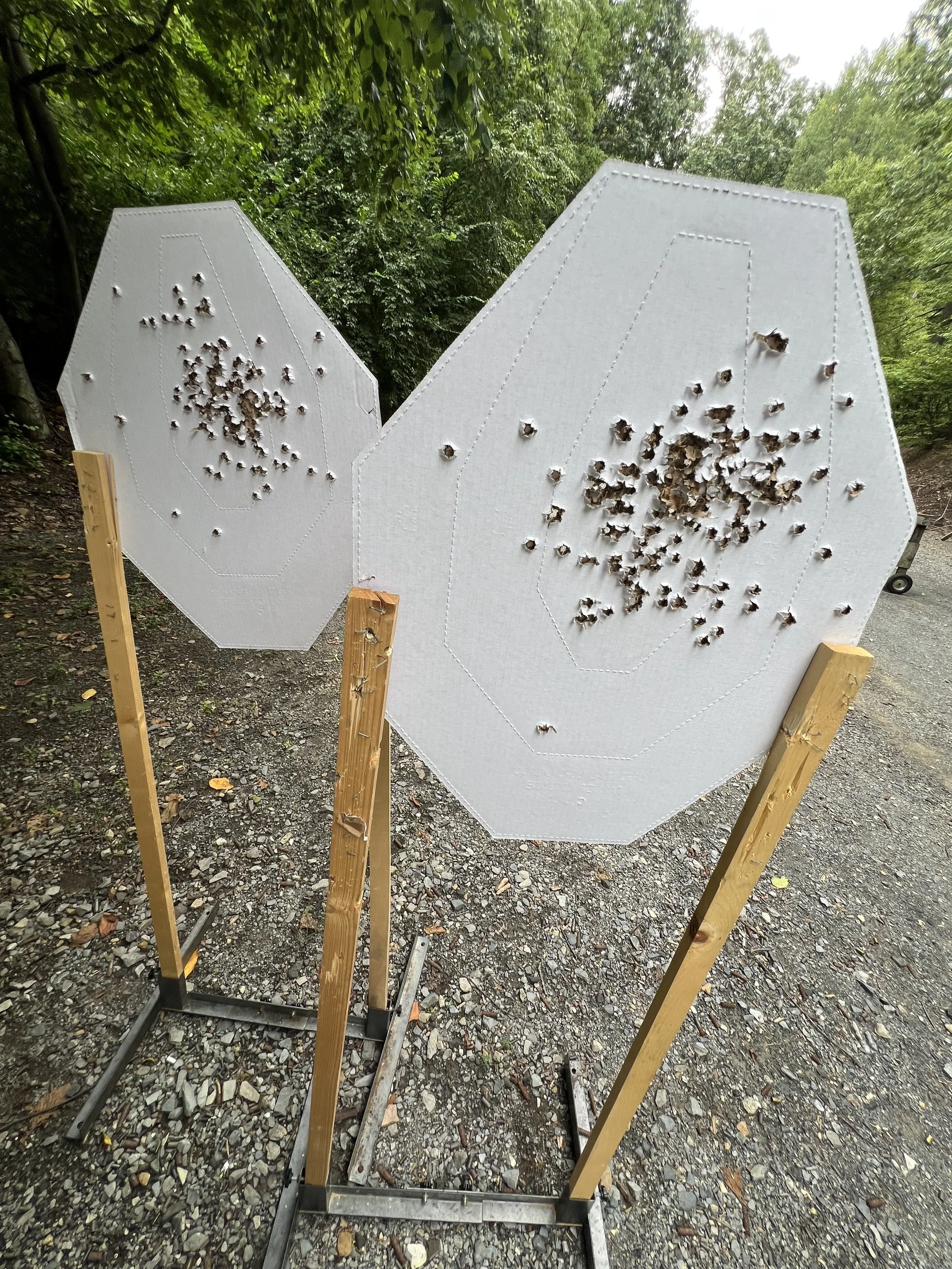 Outdoor vs. indoor gun ranges