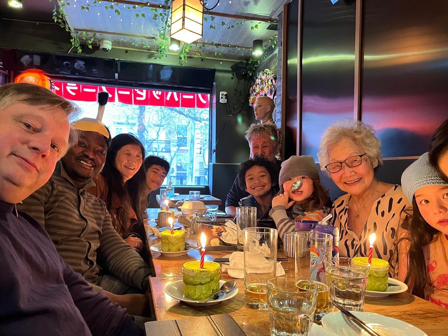 Wow! Celebrating four birthdays! 🥳

Happy birthday, everyone!!!
.
.
.
.
.
.
#happybirthday #family #fun #japaneserestaurant #memories