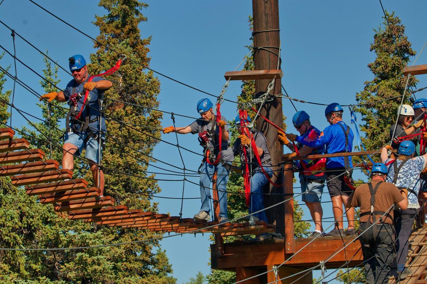 Not just Ziplines! Our course has 6 Skybridges for you to traverse! .
.
.
.
#zipline #alaska #travel #travelalaska #thingstodoinalaska #youneedalaska
#explorealaska #alaskanadventures #alaskavaction #findyouralaska
#sharingalaska #thelastfrontier #th