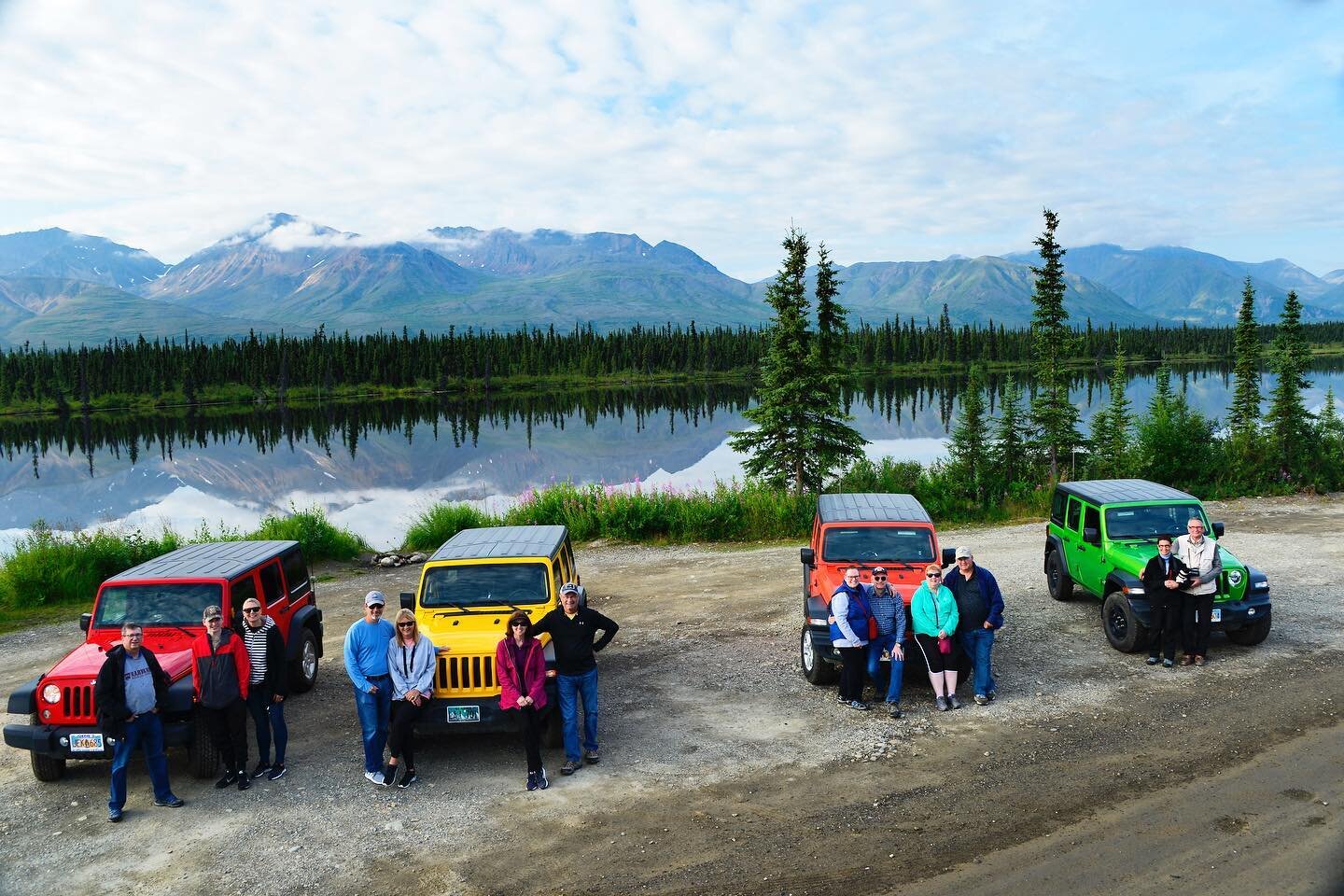 Opening week!! Jeep rentals start tomorrow, May 15th and Denali Highway Jeep tours start Friday, May 19th! We can&rsquo;t wait to see you cruise around in a Jeep this summer! 🤩😍