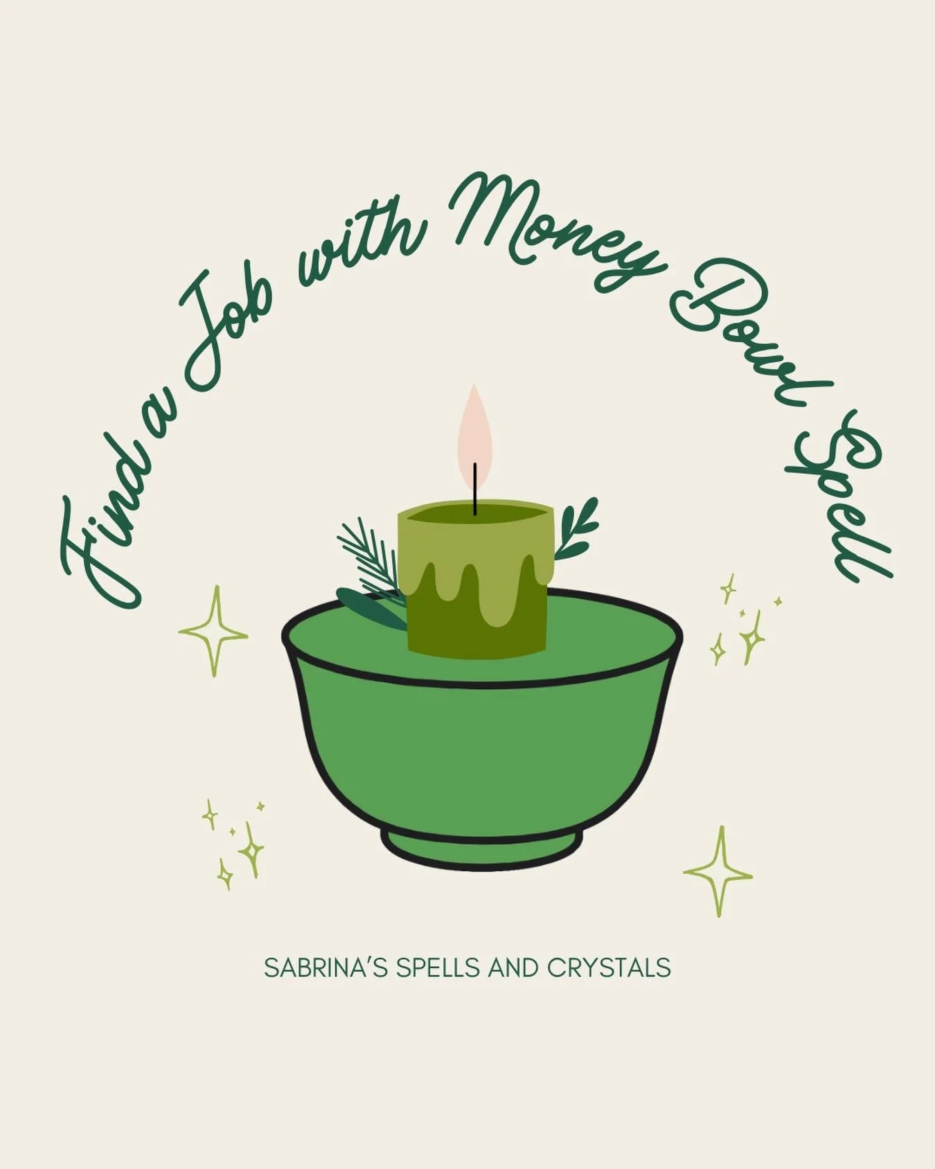 are you looking to find a new job that better suits your lifestyle &amp; needs? 

instructions are now available with a digital download on little blue market!! this spell includes all of the ingredients you will need, how to perform the spell, and w