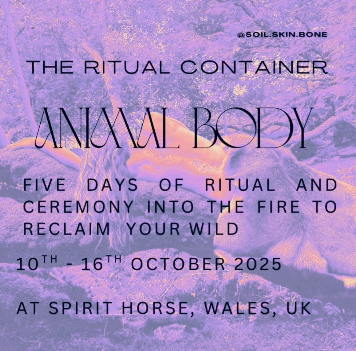 Animal Body - The Ritual Container