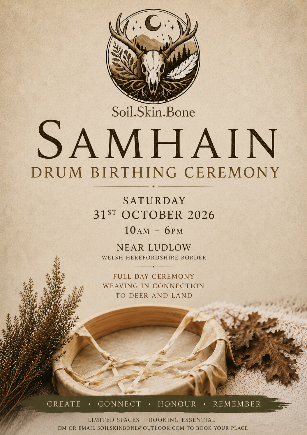 Samhain Drum Birthing Ceremony