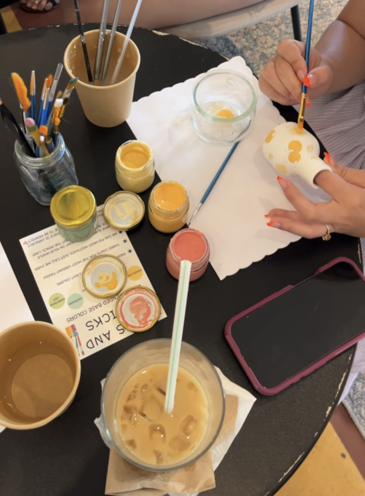 Paint Your Own Ceramic Bud Vase with Hannah Lawson Pottery