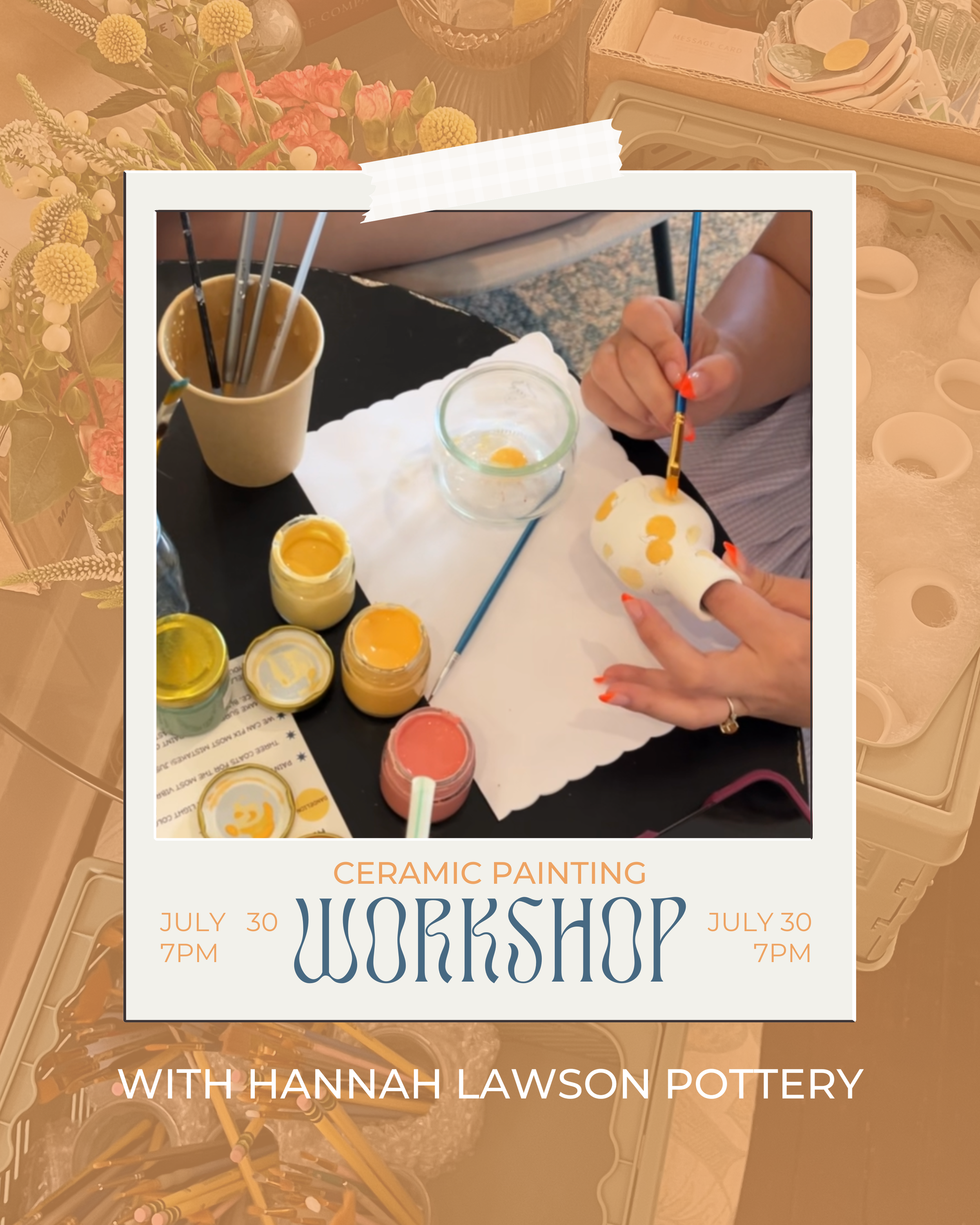 CERAMIC POTTERY PAINTING 