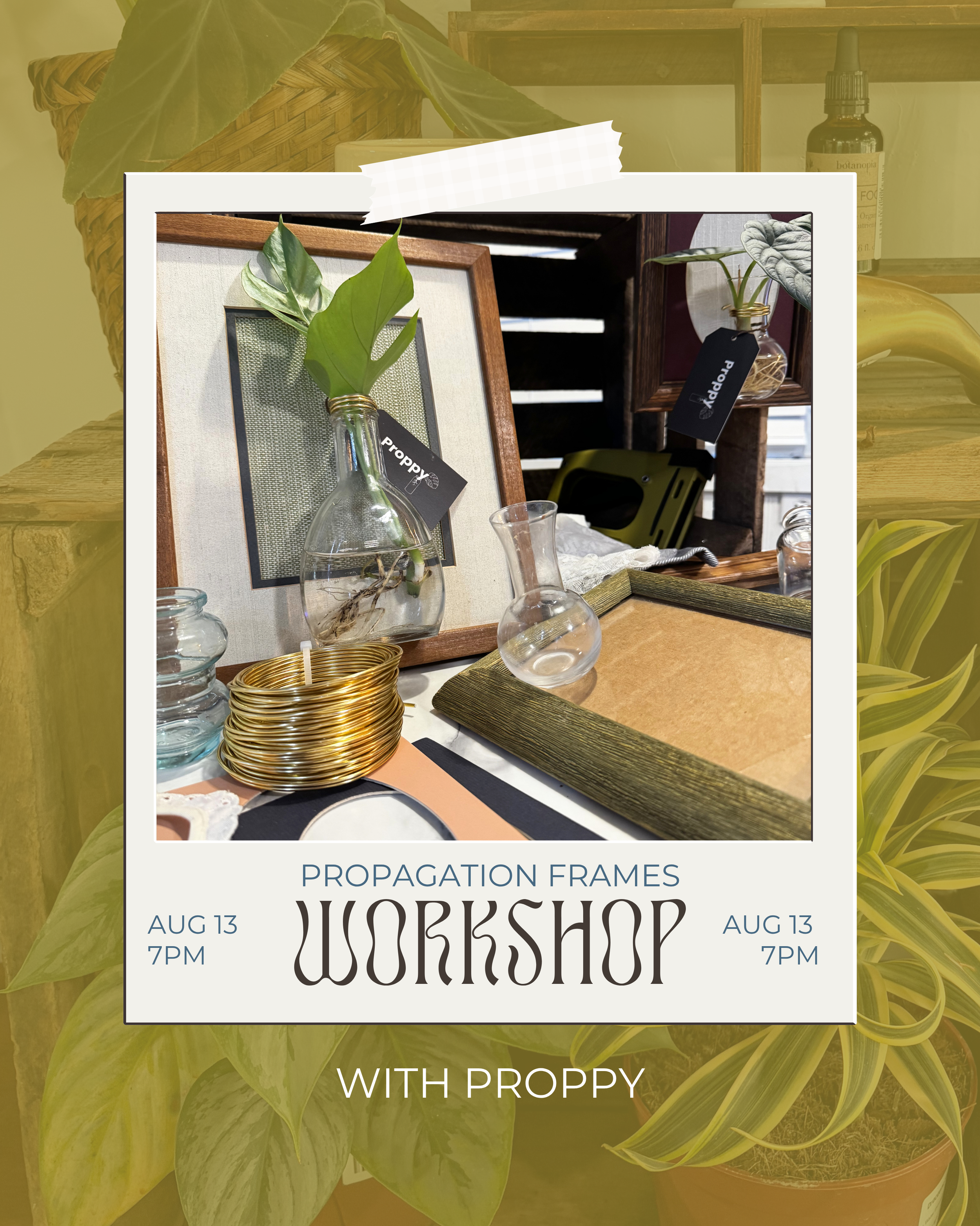 PROPPY PROPAGATION WORKSHOP 