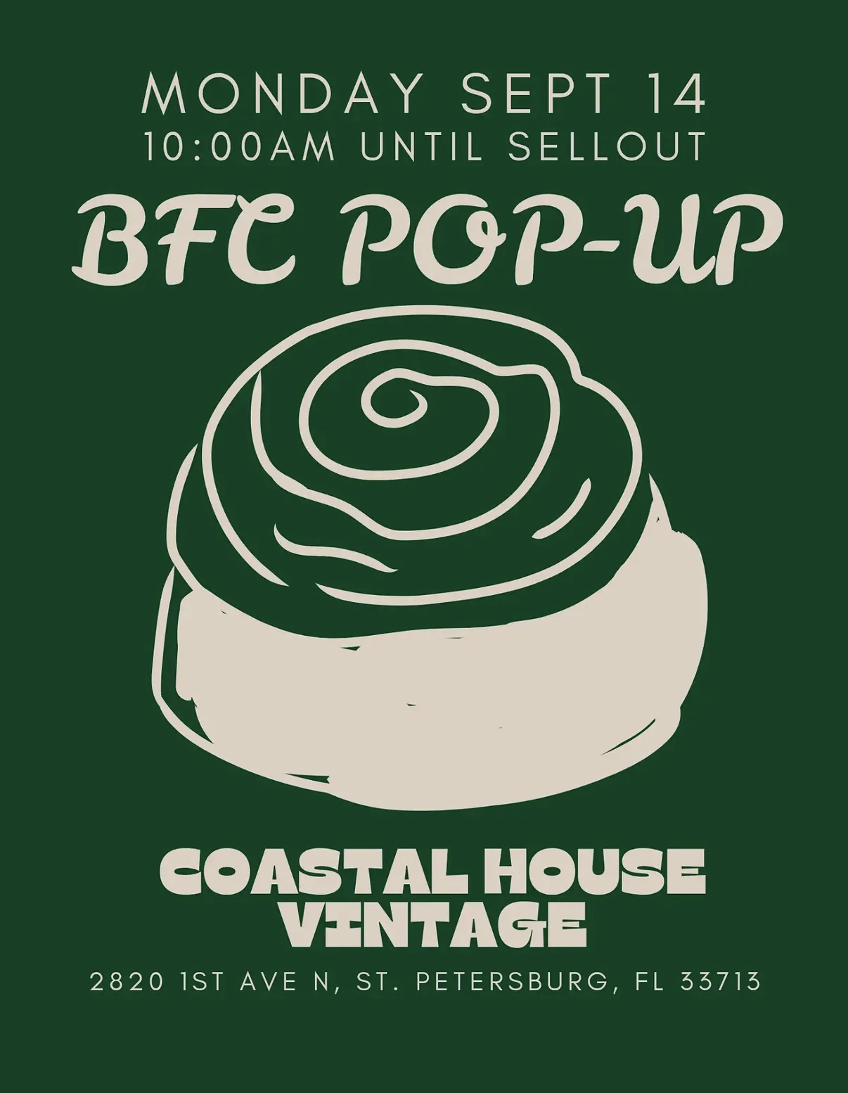 Baking for Community Pop Up