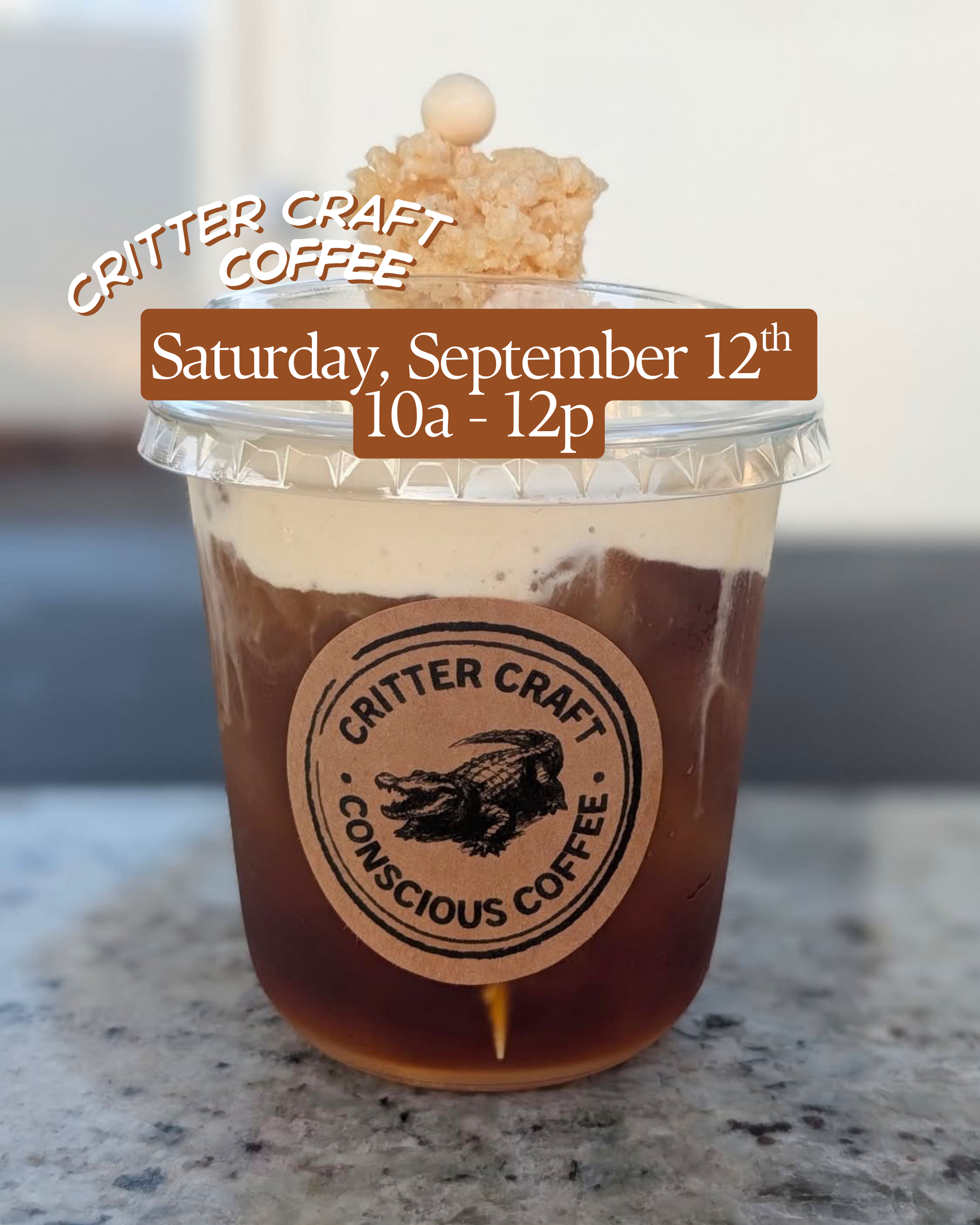Plant Club &amp; Critter Craft Coffee Pop Up