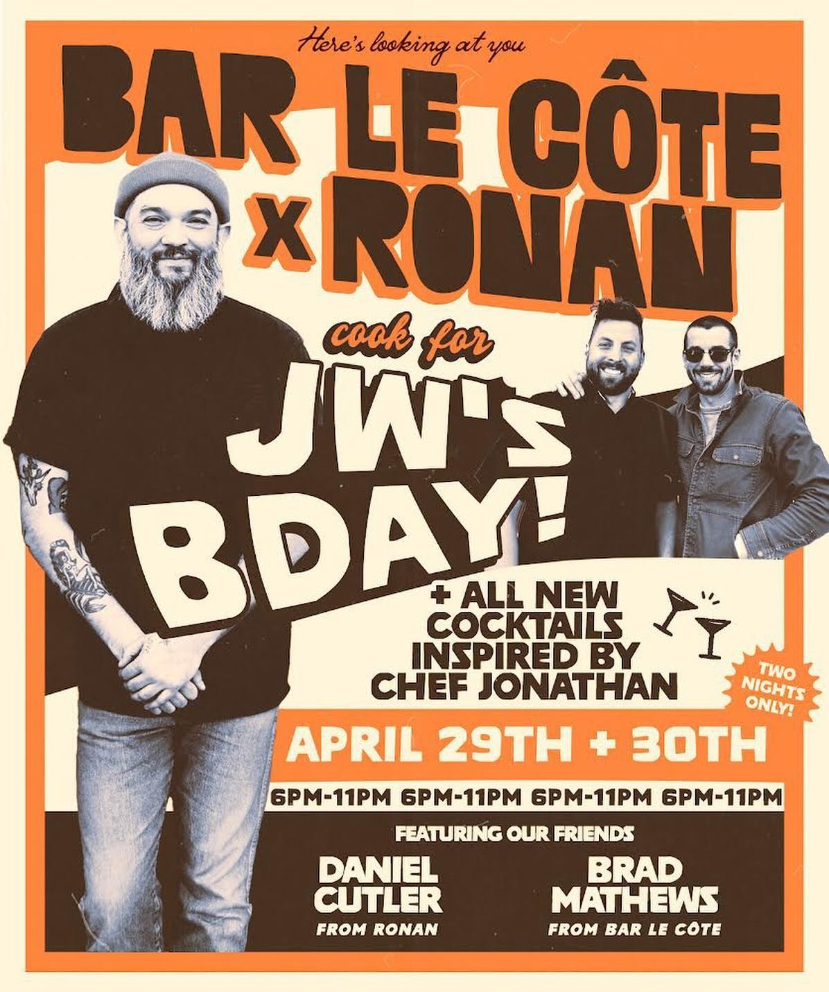 Our jefe&rsquo;s birthday is coming up on April 30 &mdash; @jonathanwhitener would&rsquo;ve been 37 ❤️🥃❤️

My favorite of Chef&rsquo;s birthdays was his golden 30th, where we took over the former Walker Inn inside @thenormandieclub &mdash; @theharry