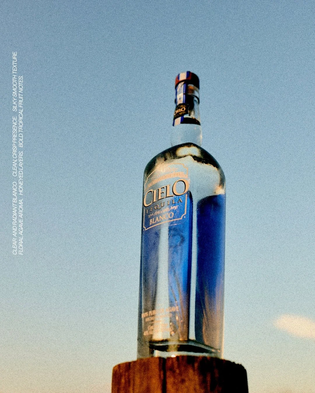 Floral agave on the nose, roasted pepper at the finish. Clear, natural and perfect for shaking up your favorite cocktails.