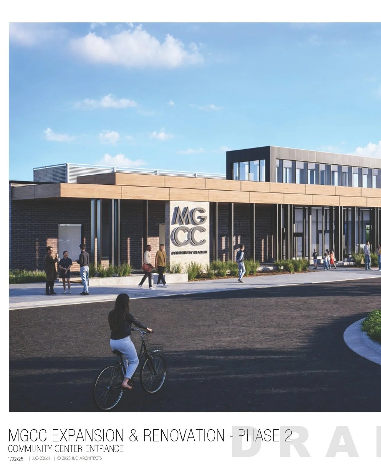 Rendering of Community Center