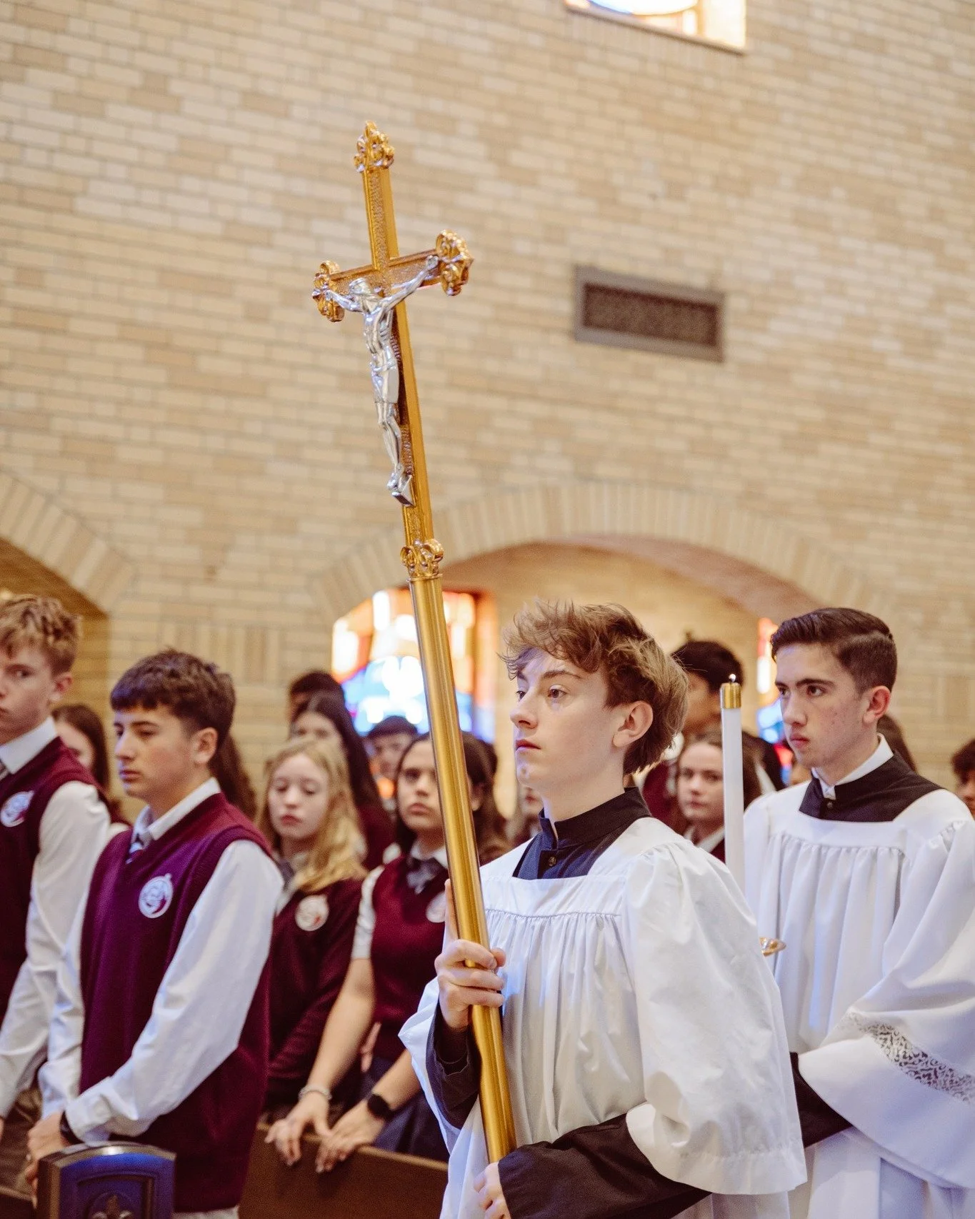 &ldquo;From dust you came, and to dust you shall return.&rdquo; Today we celebrate Ash Wednesday and enter into the season of Lent. During Mass, Father CJ encouraged students to write down their Lenten sacrifices and place them on their mirrors at ho