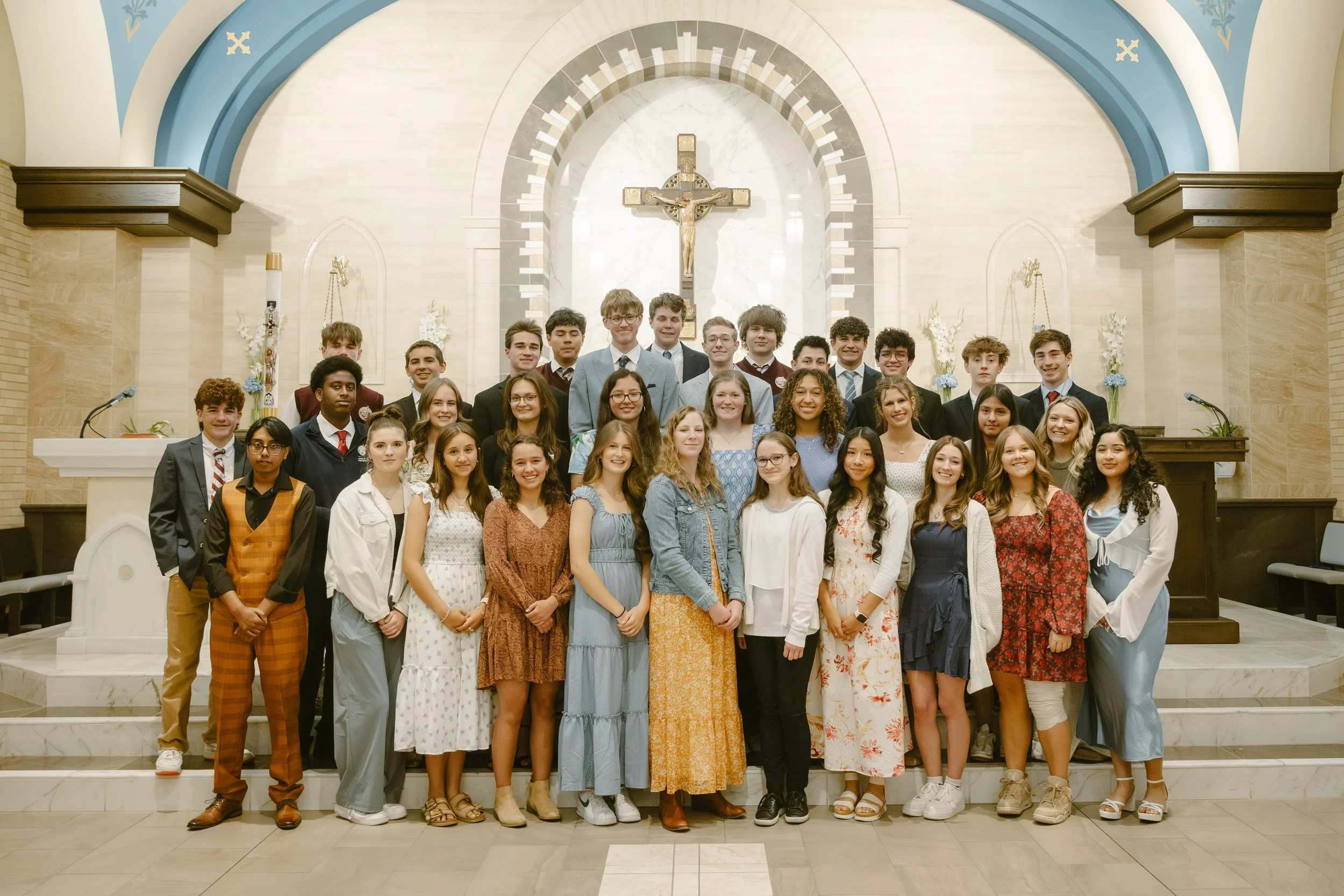 Celebrating the Junior Ring Mass and Passing on the JPG Mission