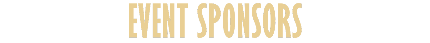 Text image displaying 'Event Sponsors' in large, bold font.
