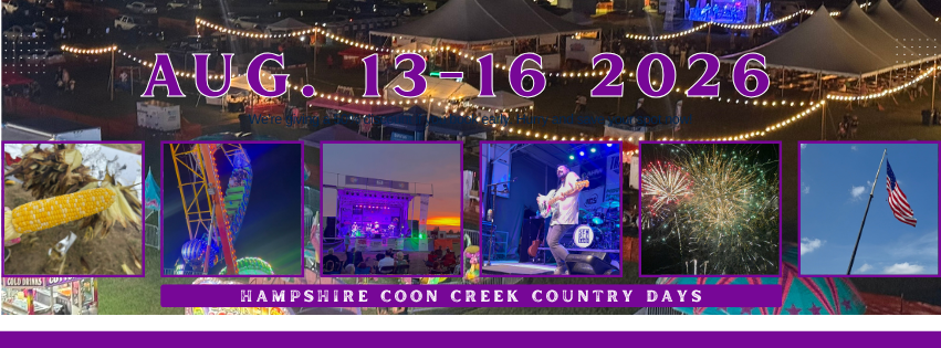 Hampshire Coon Creek Days