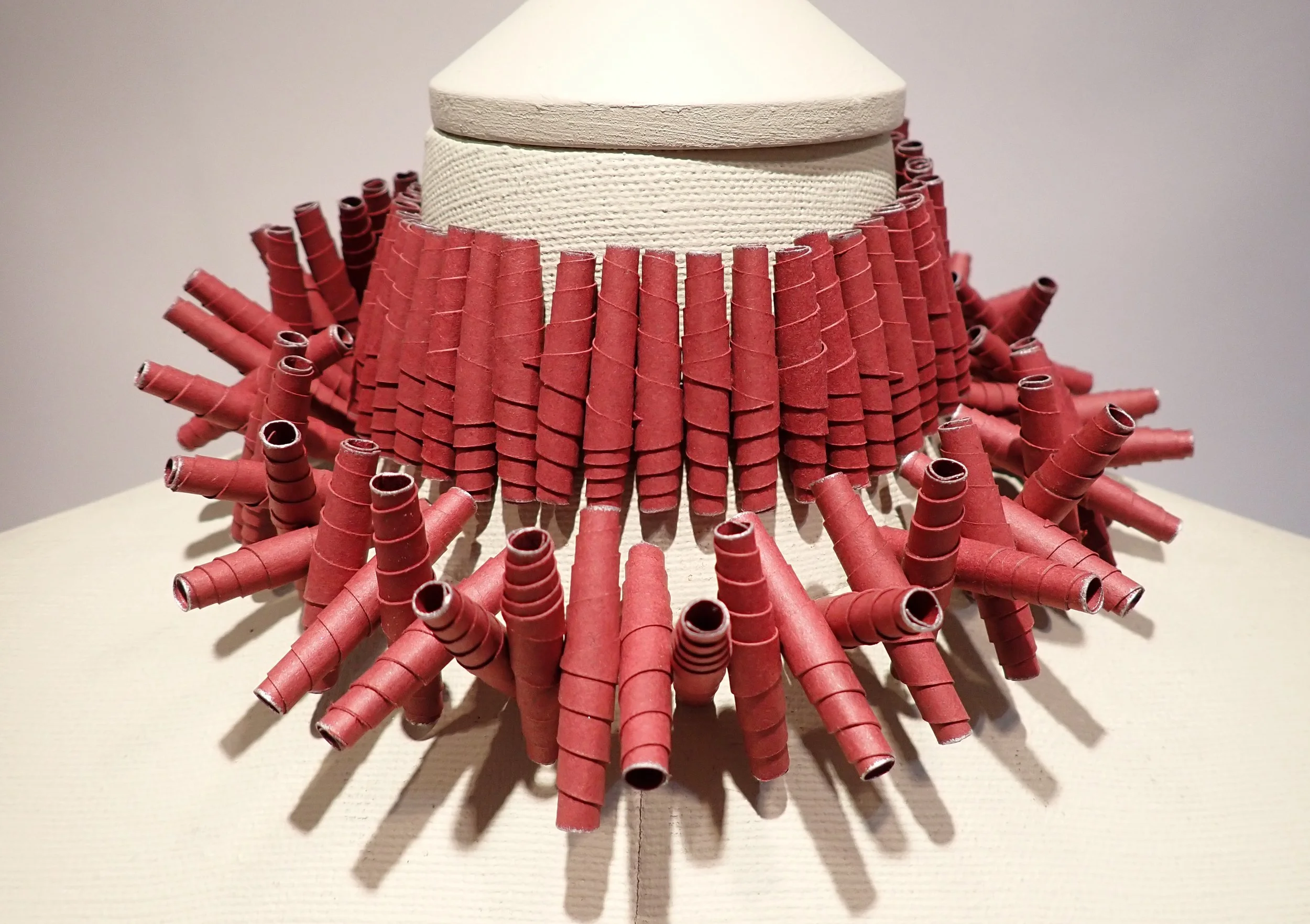 Red and Gold Beads